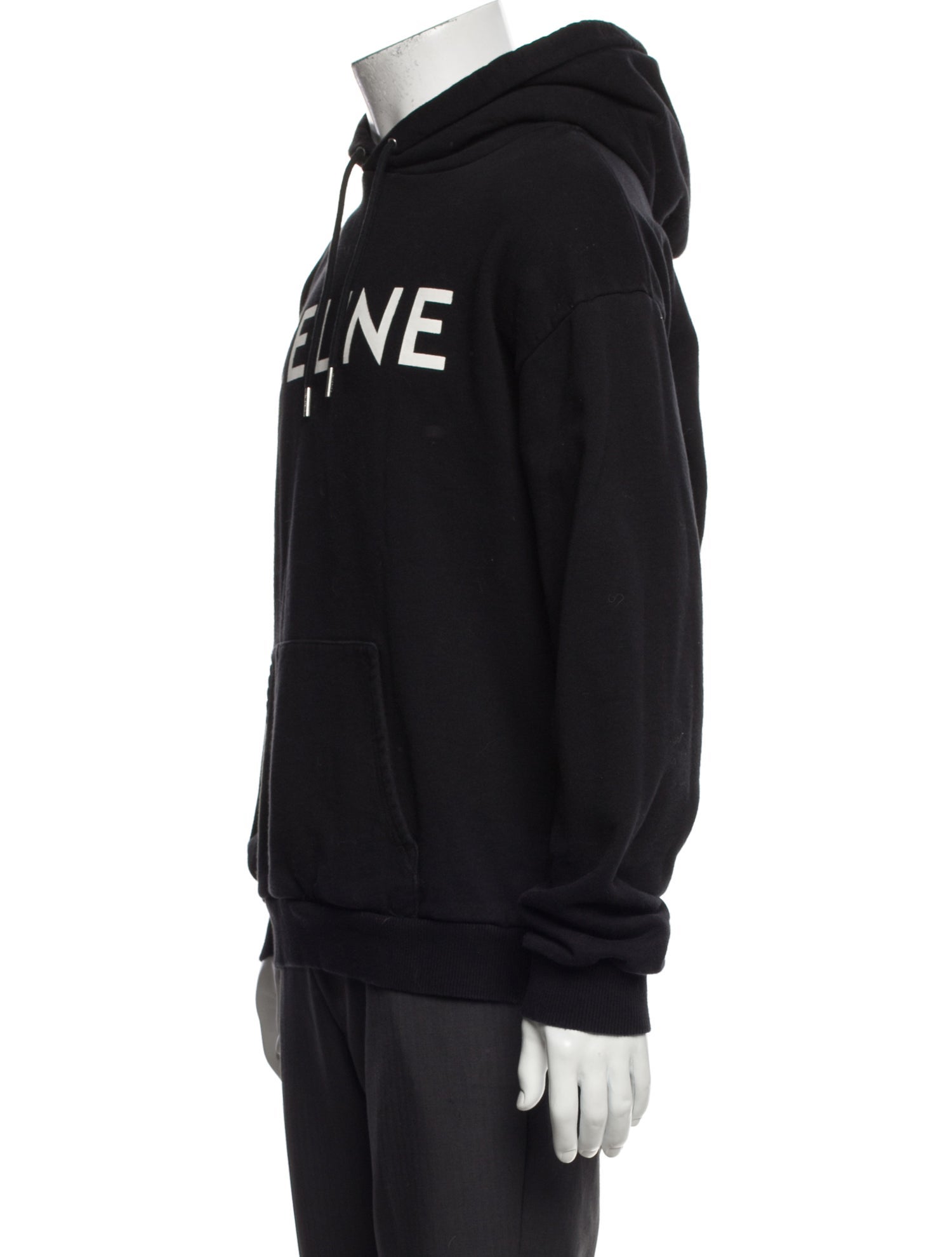 Celine Graphic Print Crew Neck Hoodie