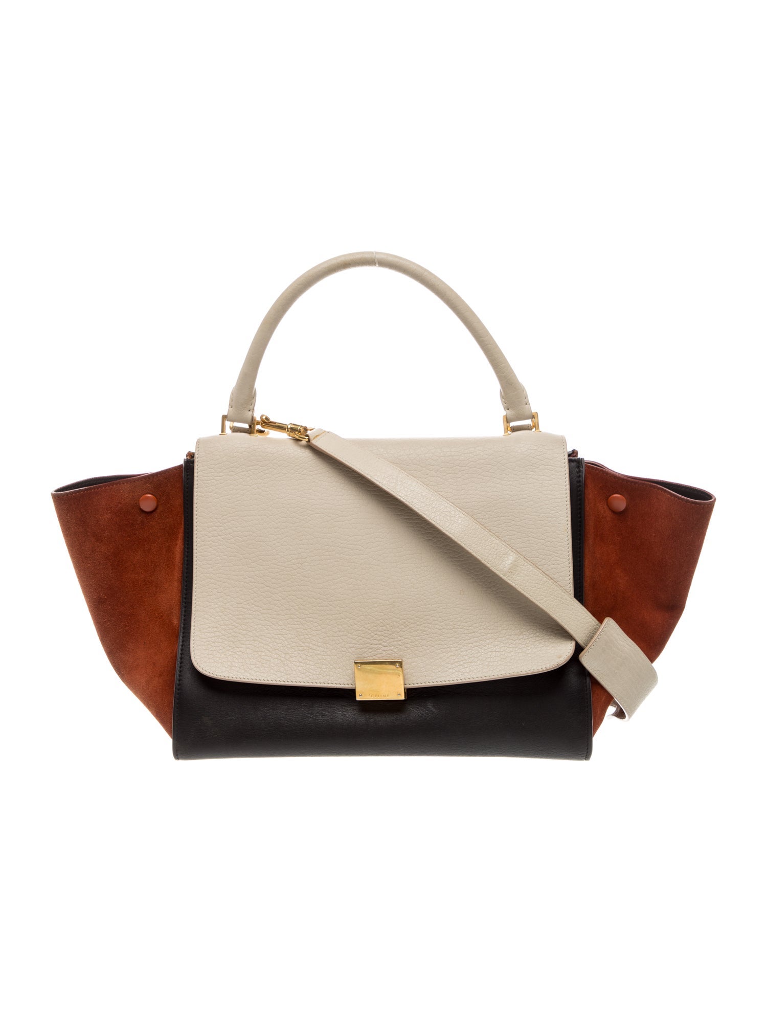 Celine Leather Trapeze Medium Vintage