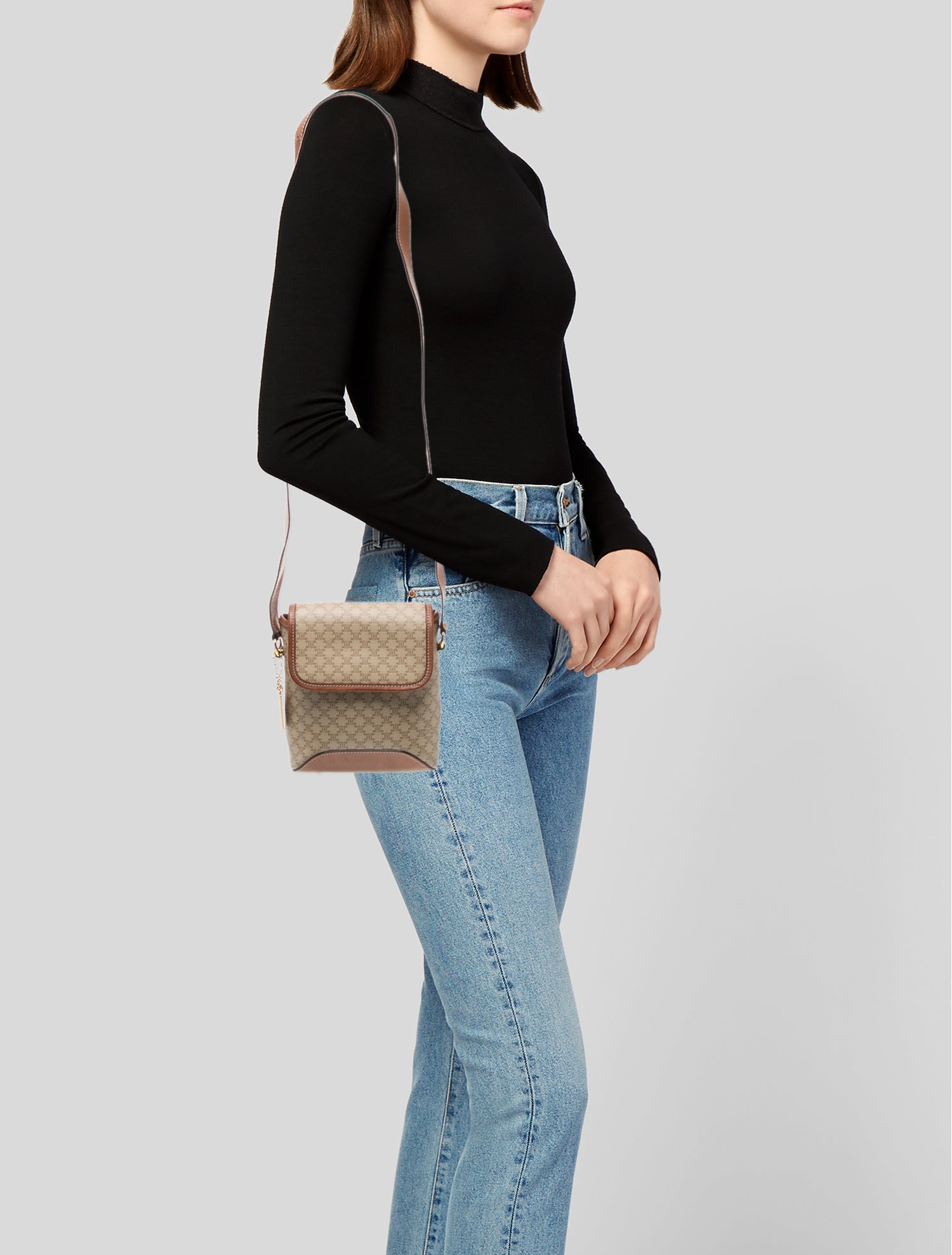 Celine Macadam Crossbody Bag Vintage