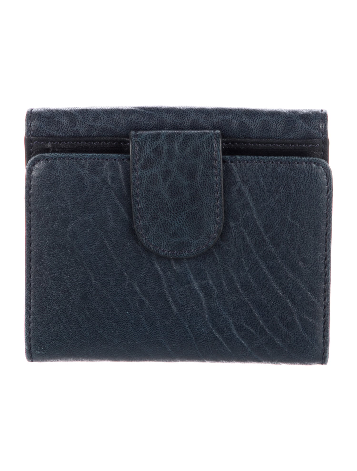 Celine 2008 Signature Logo Compact Wallet