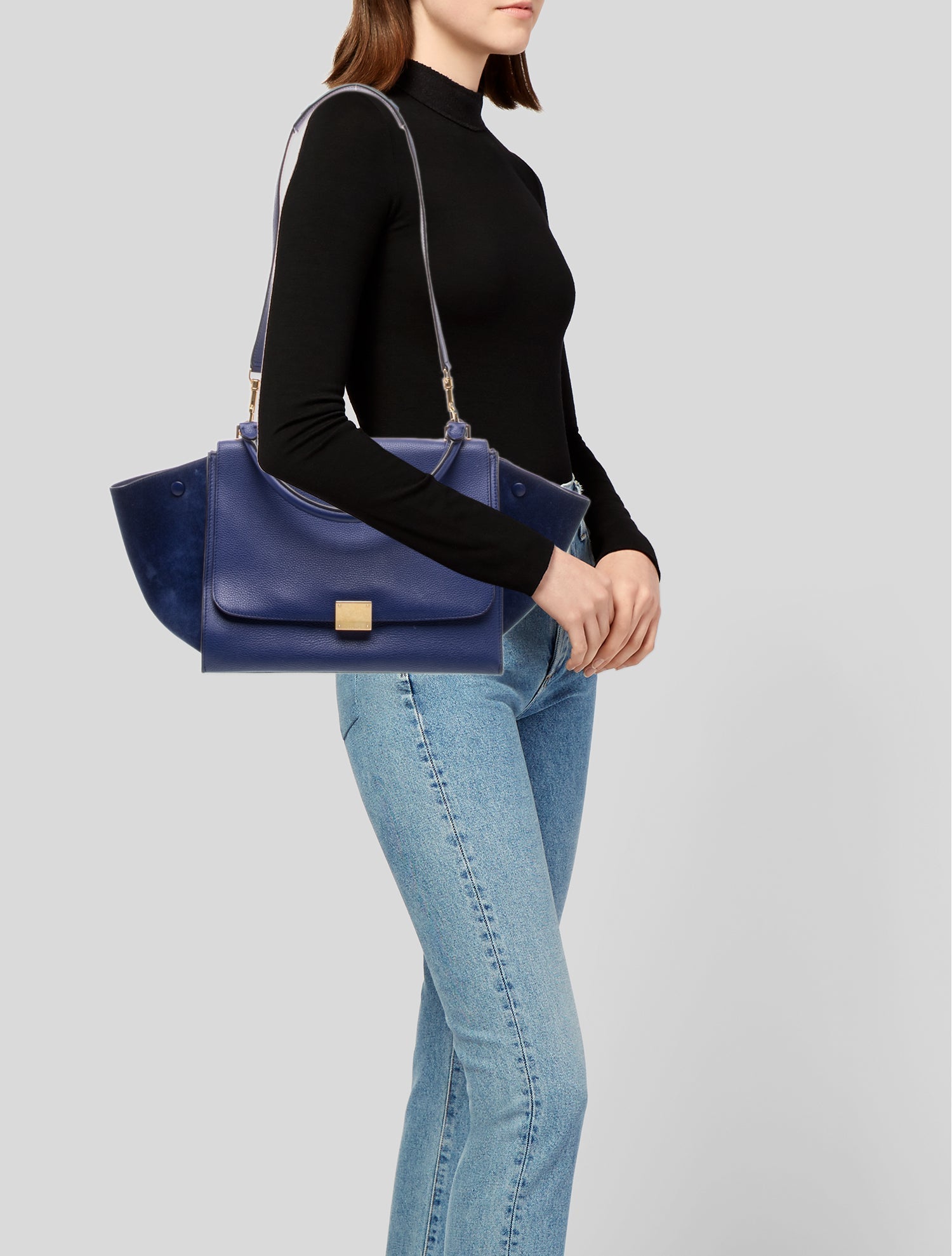 Celine Leather Trapeze Medium