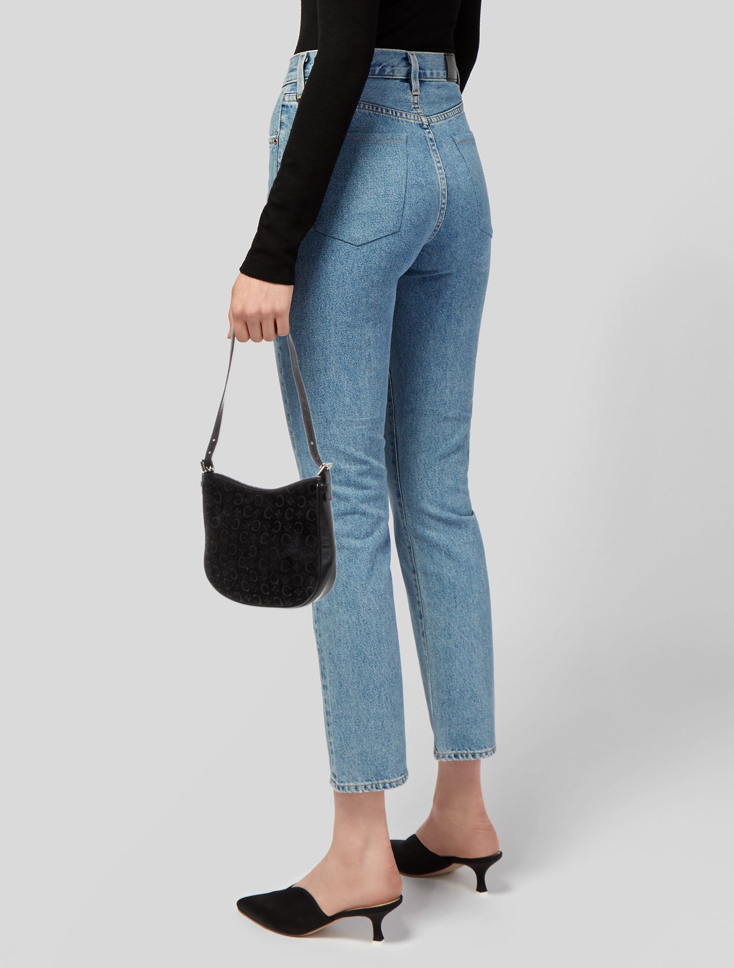 Celine Monogram Shoulder Bag Small