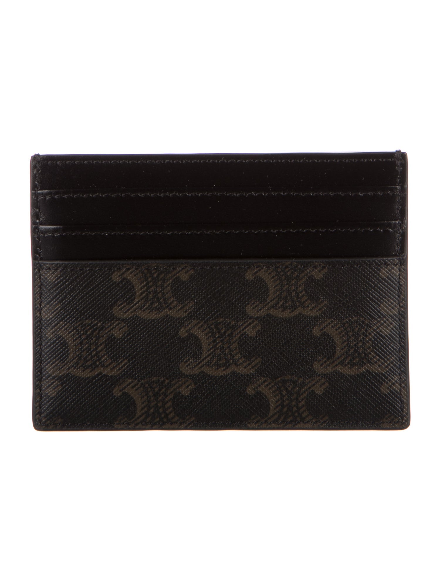 Celine 2025 Triomphe Card Wallet Wallet