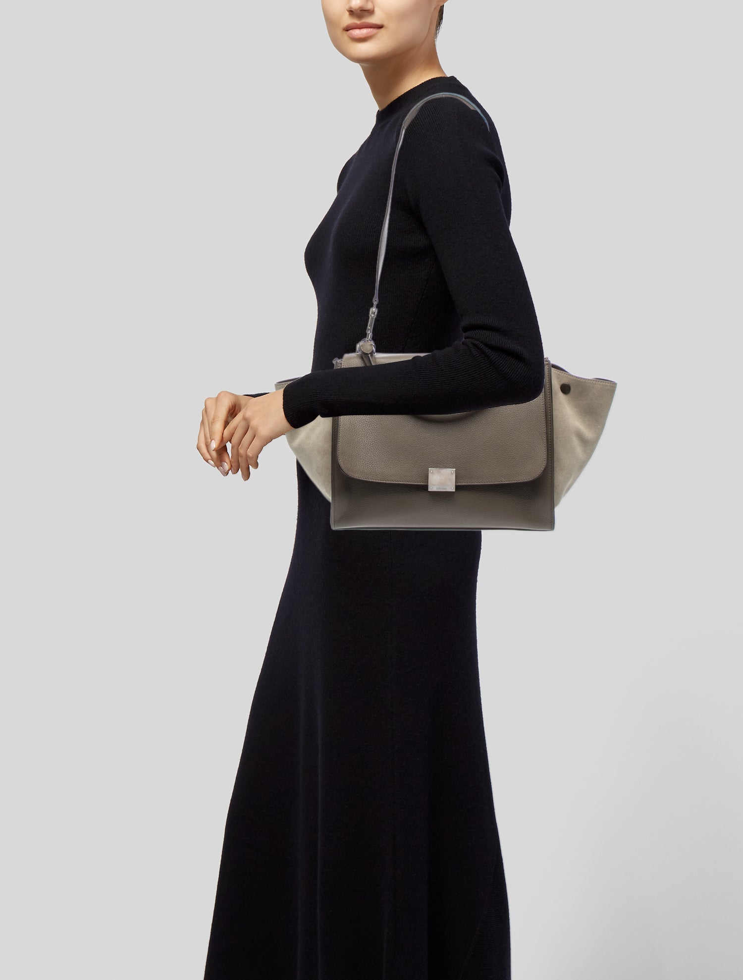 Celine Leather Trapeze Medium