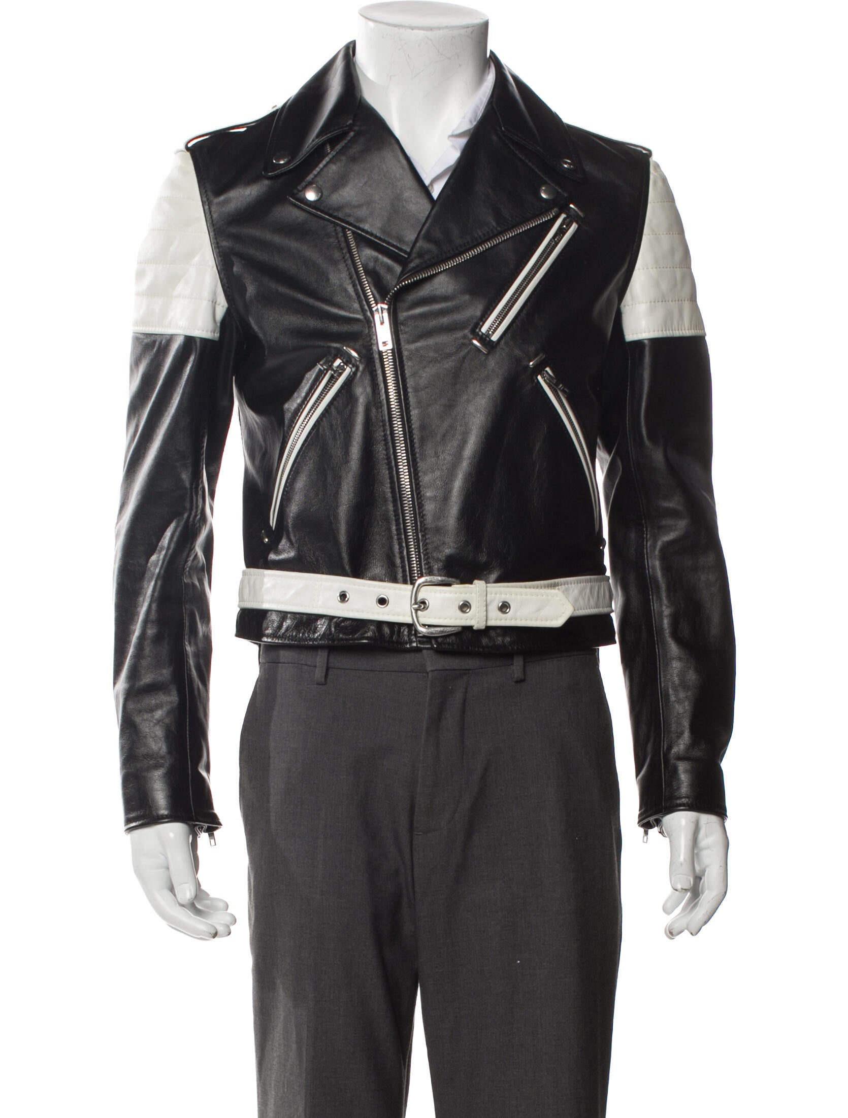 Celine 2019 Calfskin Moto Jacket