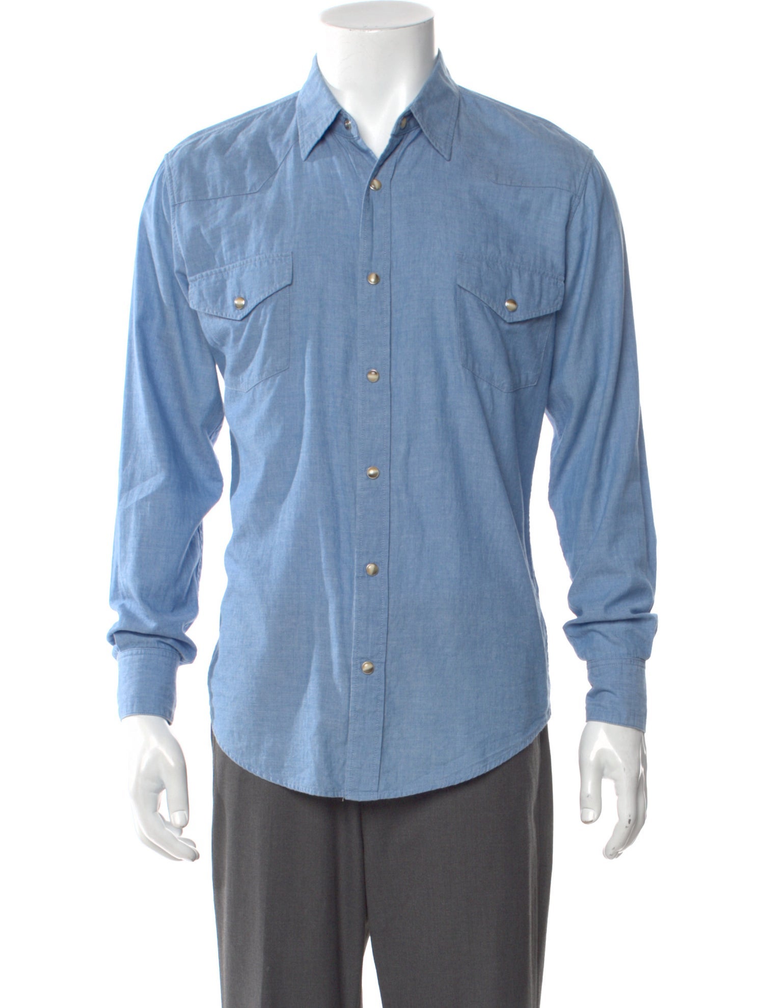 Celine Long Sleeve Western Shirt