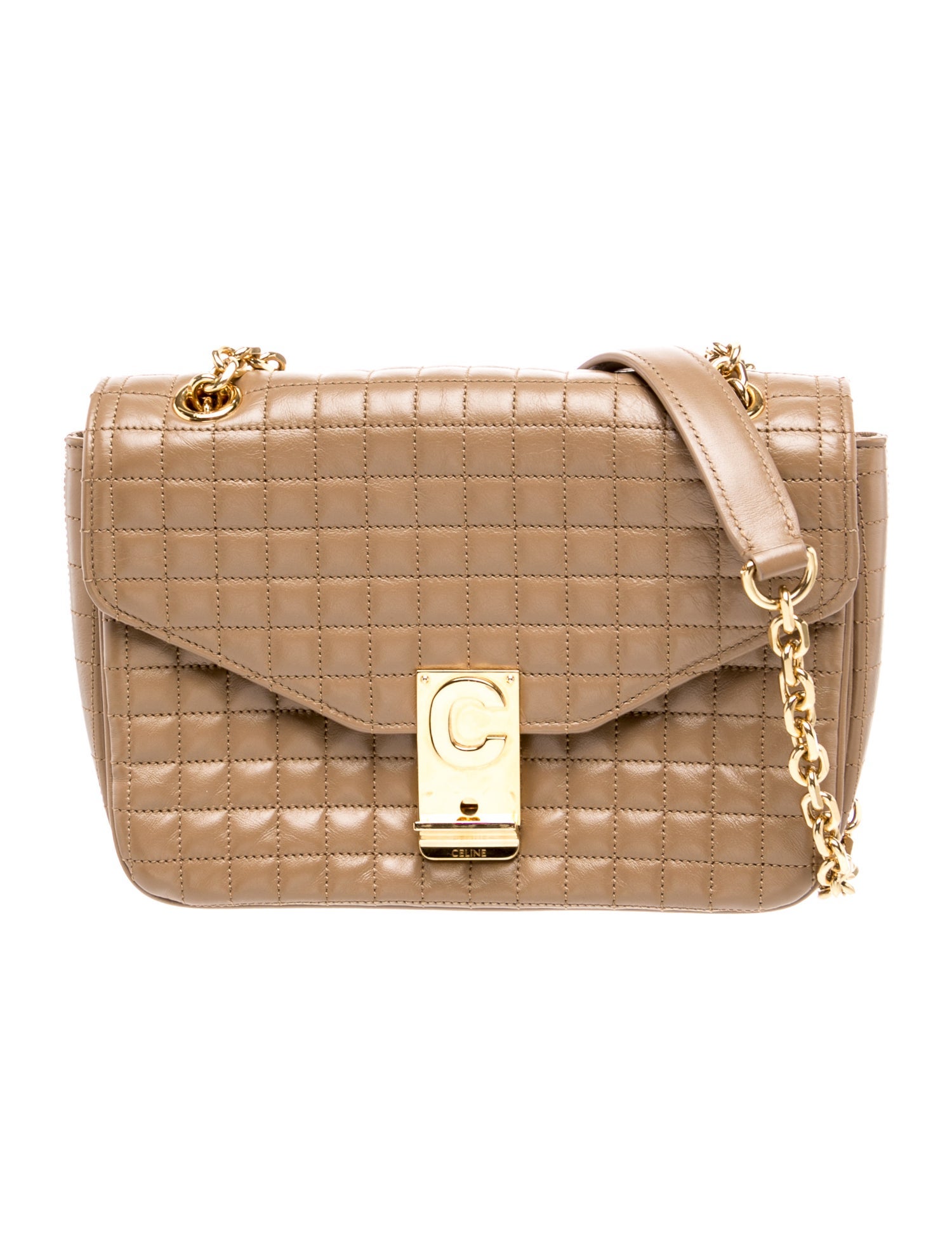 Celine Leather C Bag Medium