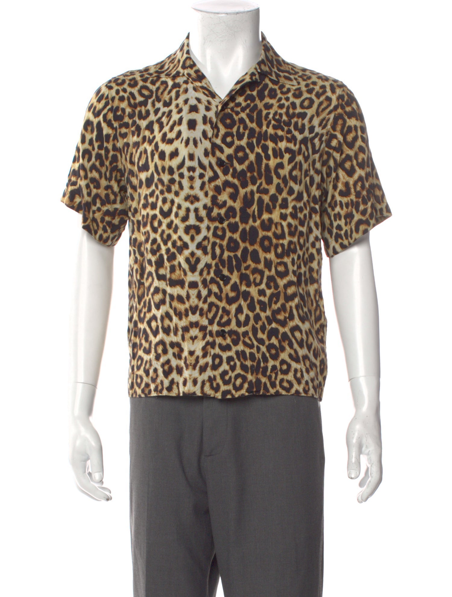 Celine 2019 Animal Print Shirt