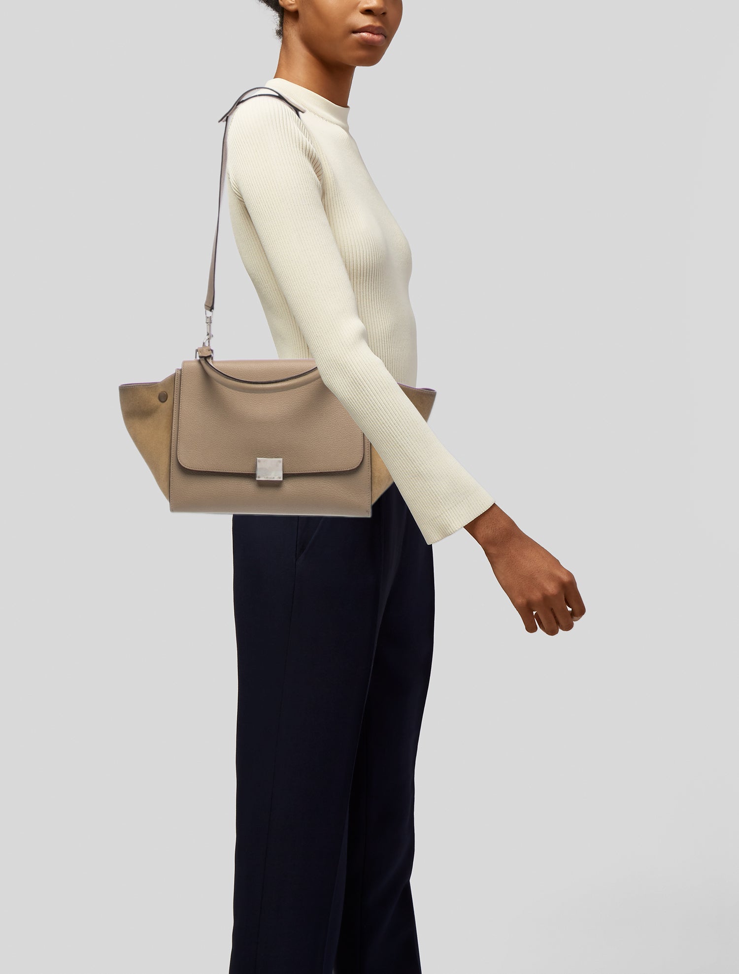 Celine Leather Trapeze Medium