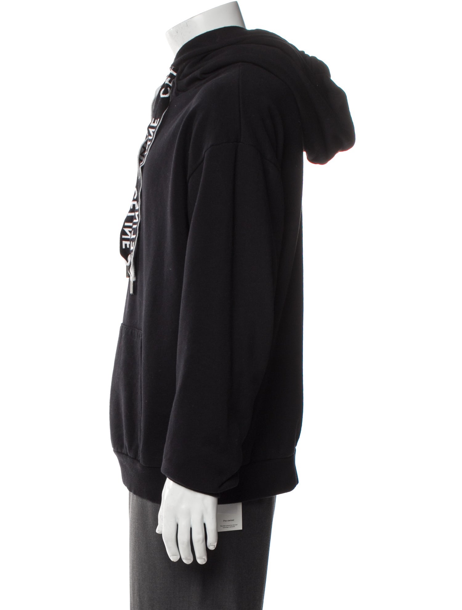 Celine Graphic Print Turtleneck Hoodie