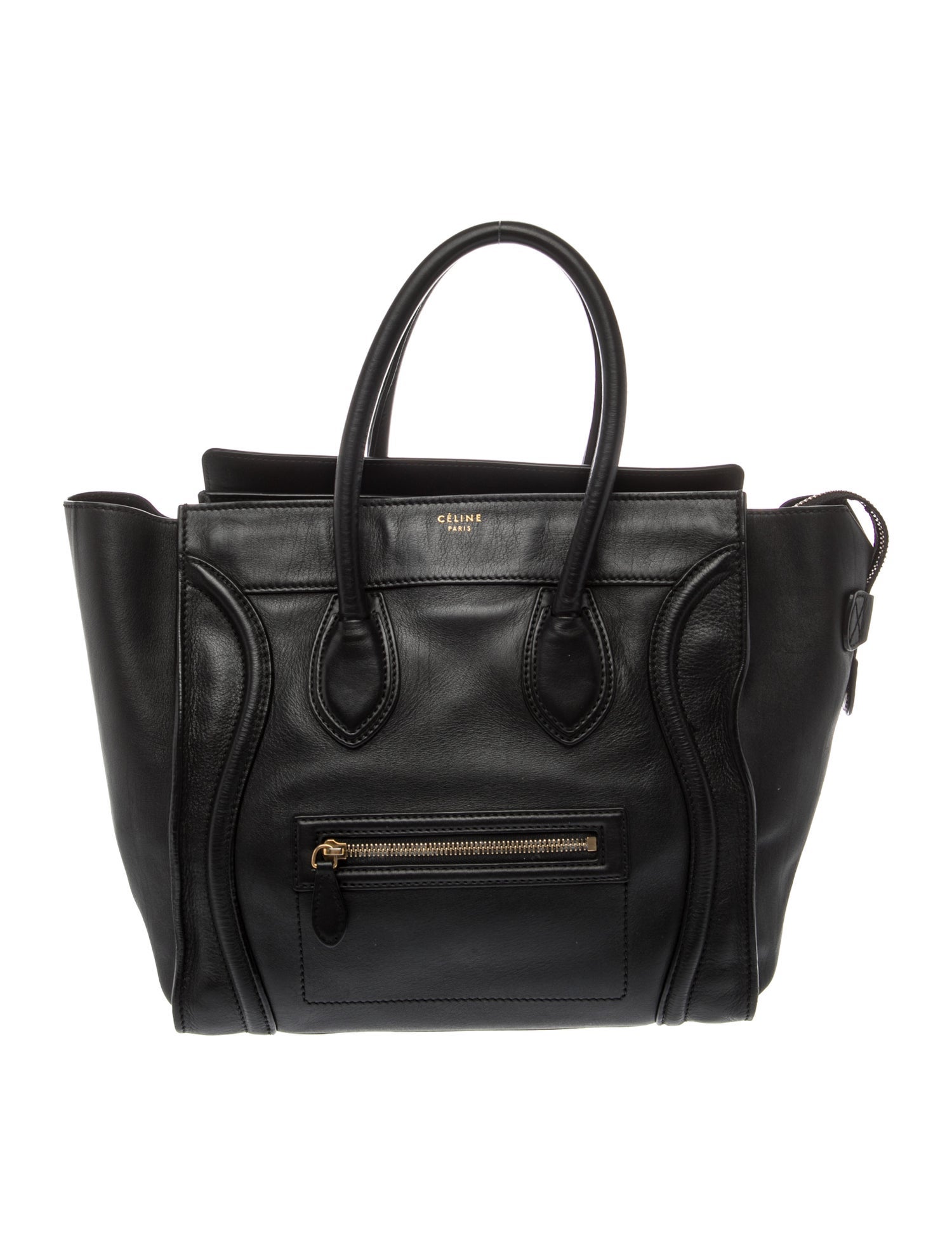 Celine Leather Luggage Mini