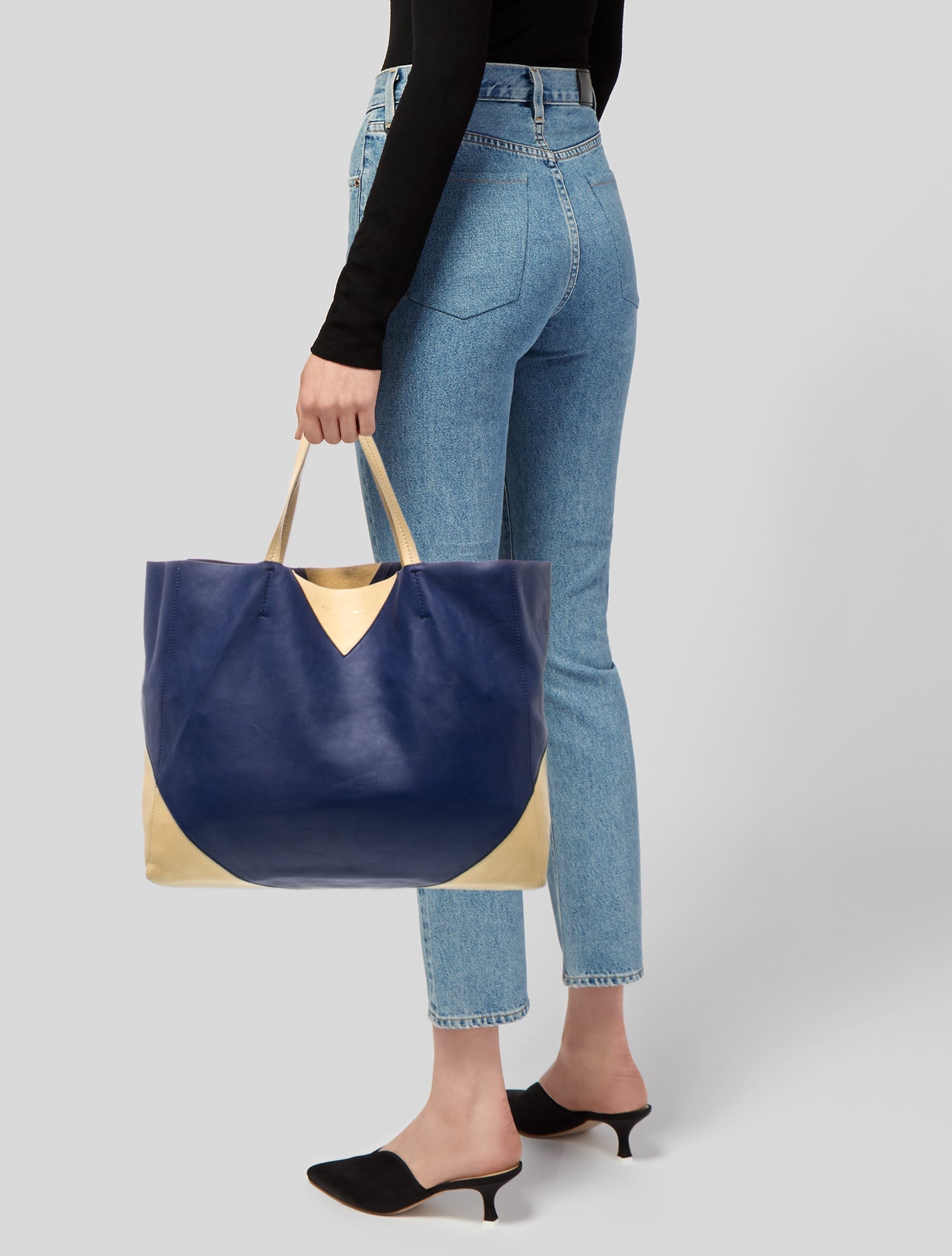 Celine Leather Horizontal Cabas