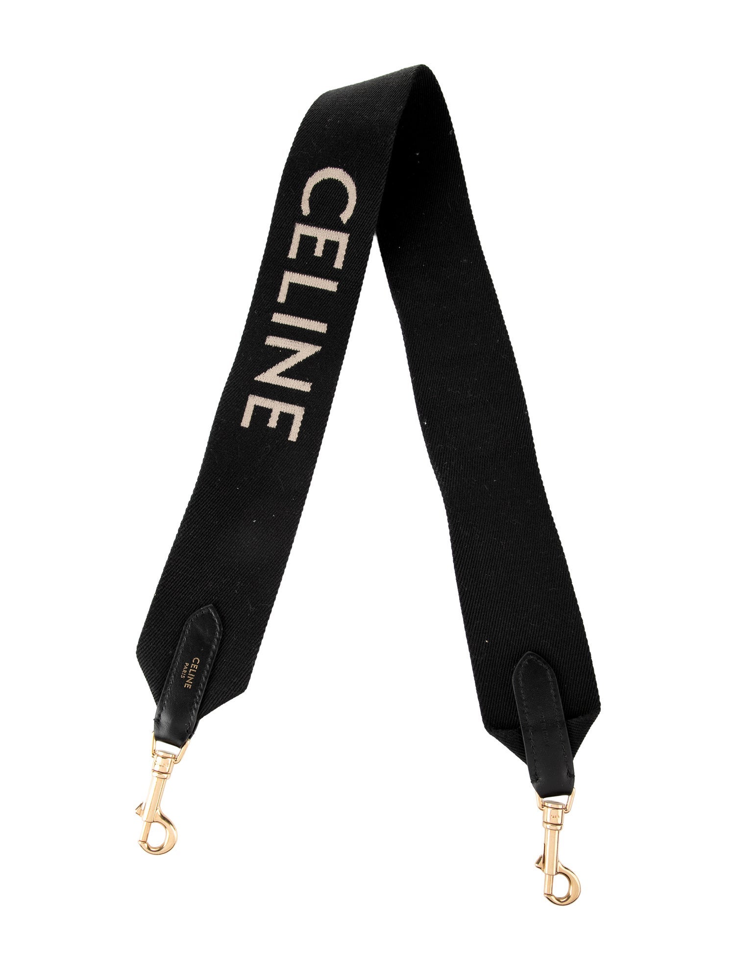 Celine Logo Jacquard Bag Strap