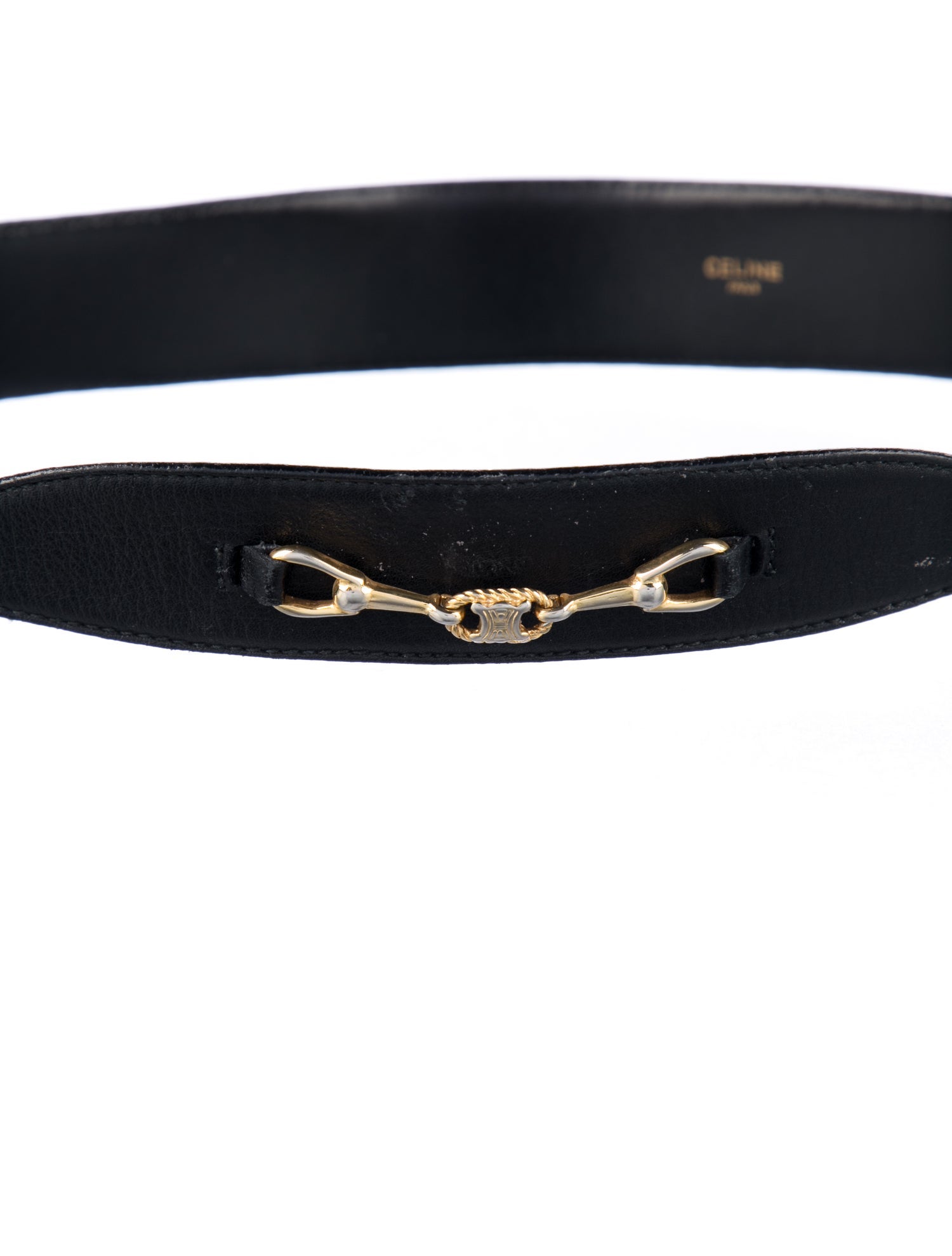 Celine Vintage Leather Waist Belt