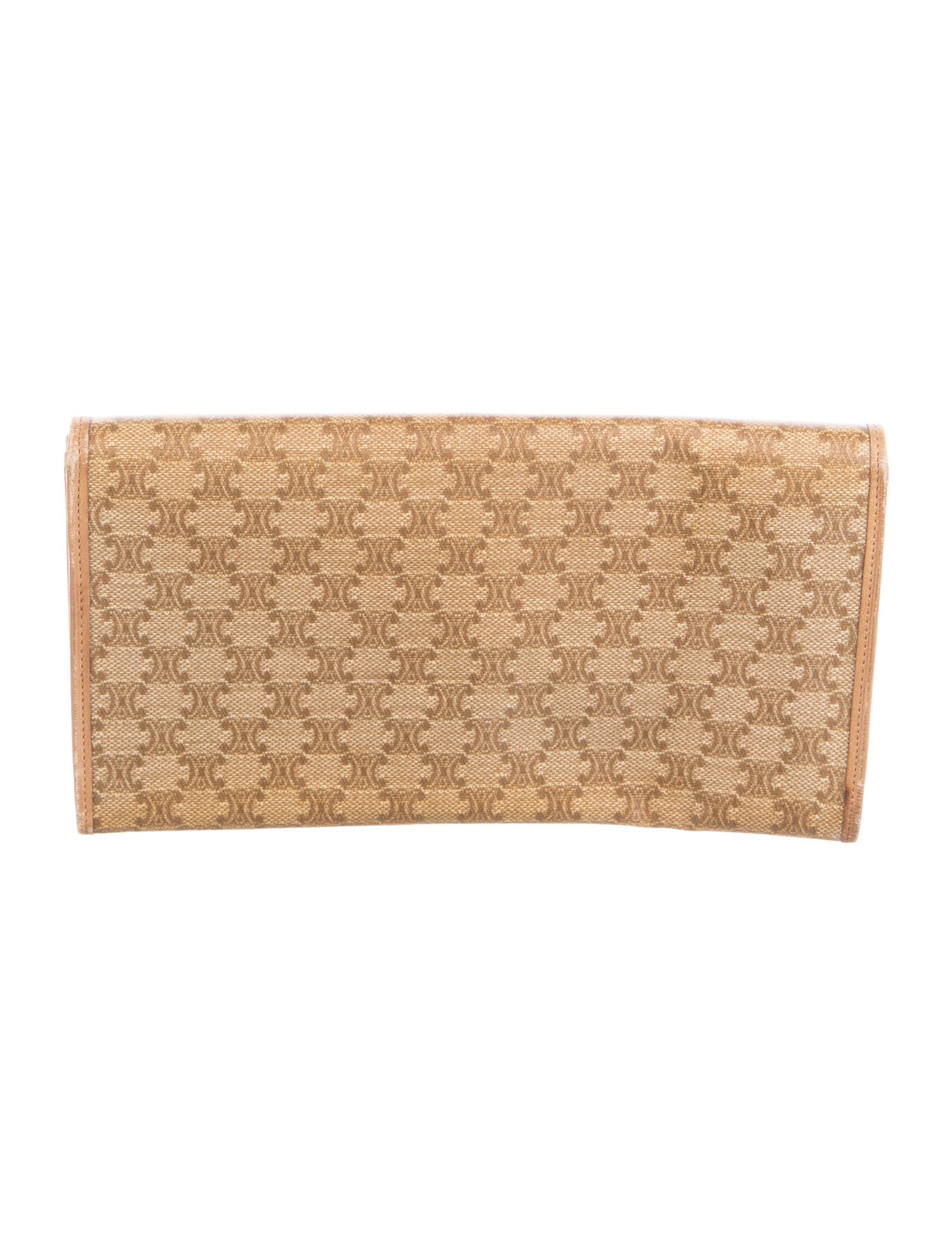 Celine Vintage Macadam Wallet - Neutrals Wallets, Accessories 