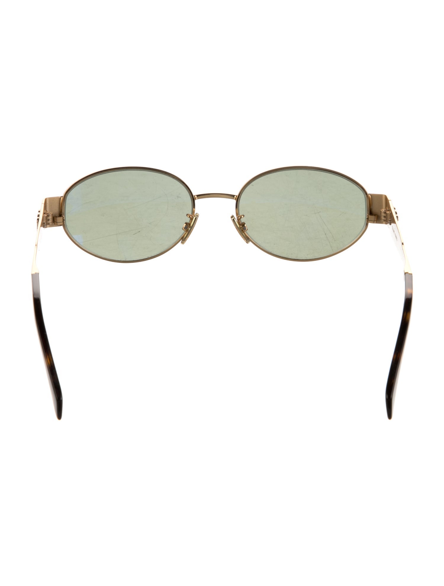 Celine Triomphe Round Sunglasses