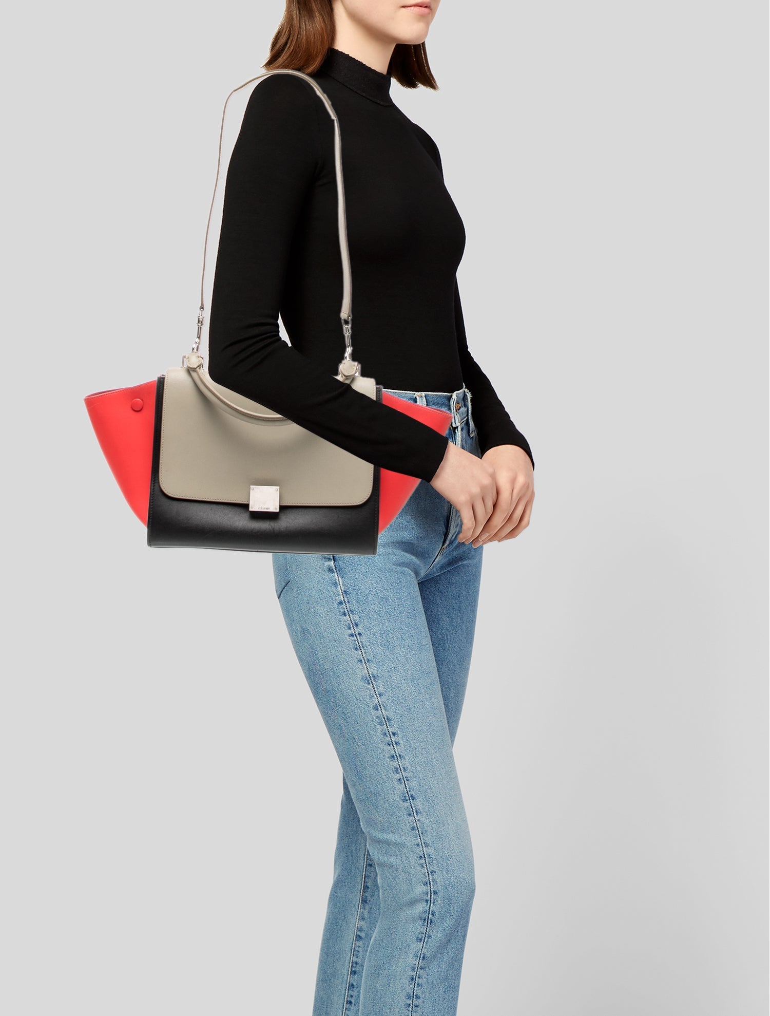 Celine Leather Trapeze Medium