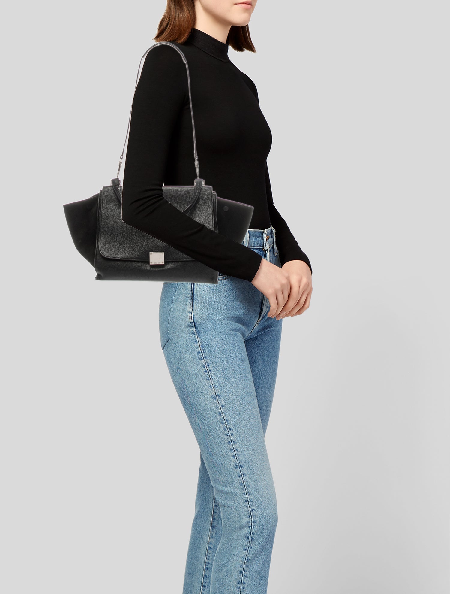 Celine Leather Trapeze Medium