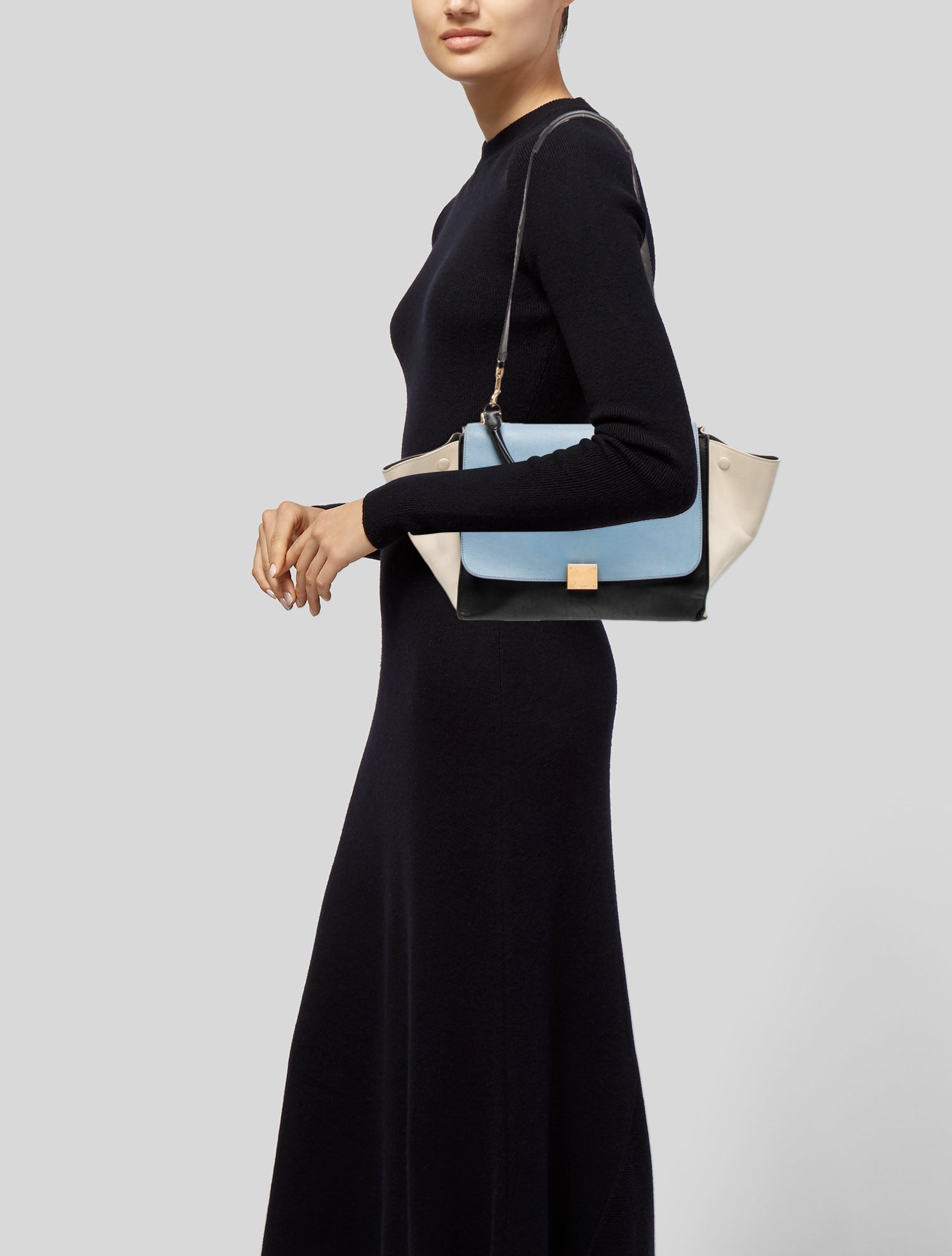 Celine Leather Trapeze Medium