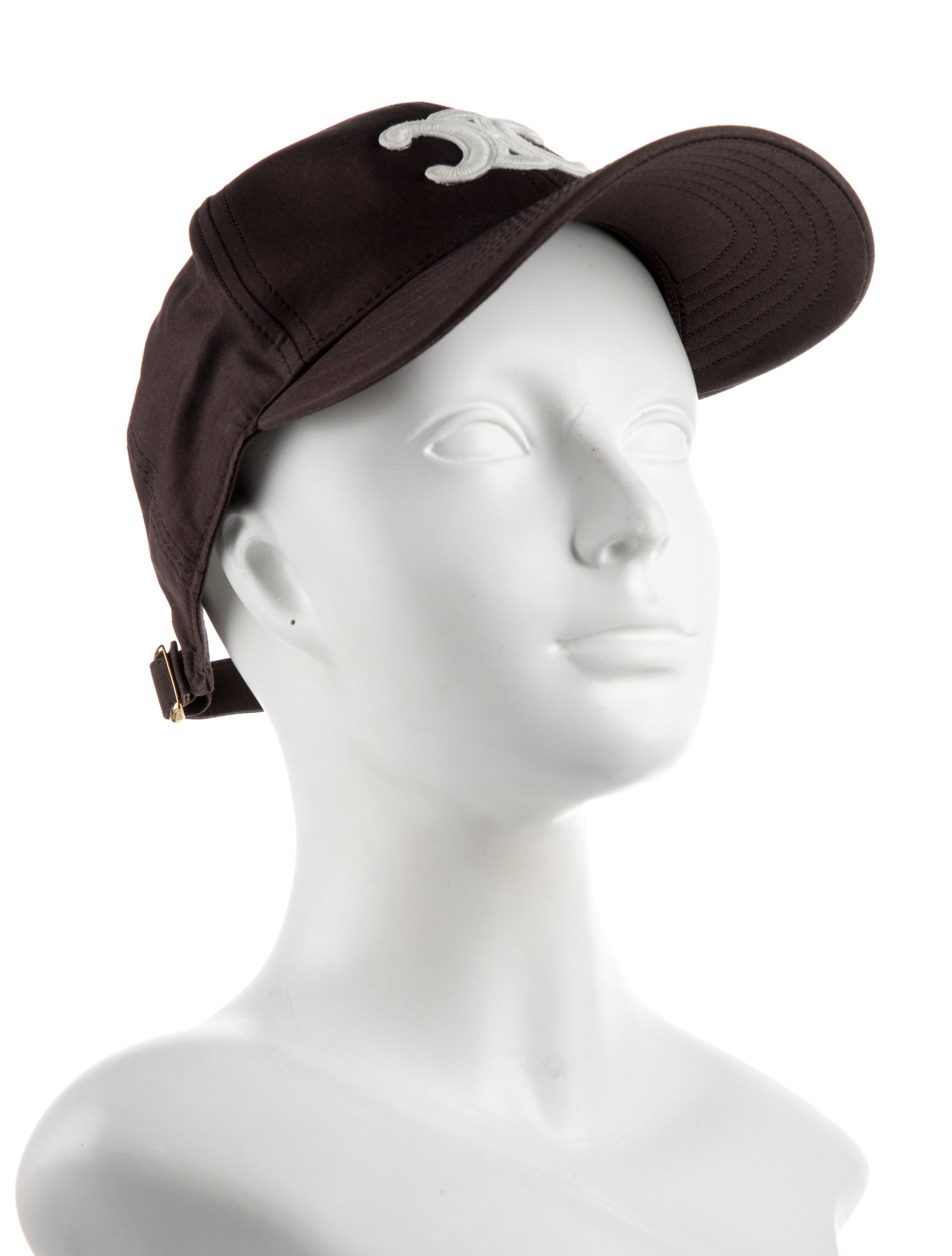 Celine Triomphe Embroidered Baseball Cap