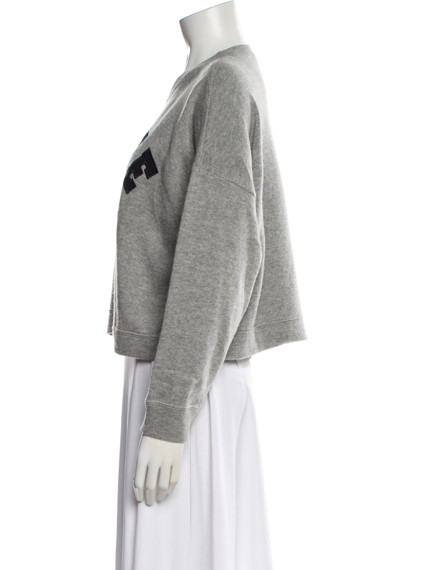 Celine Wool Graphic Print Sweater