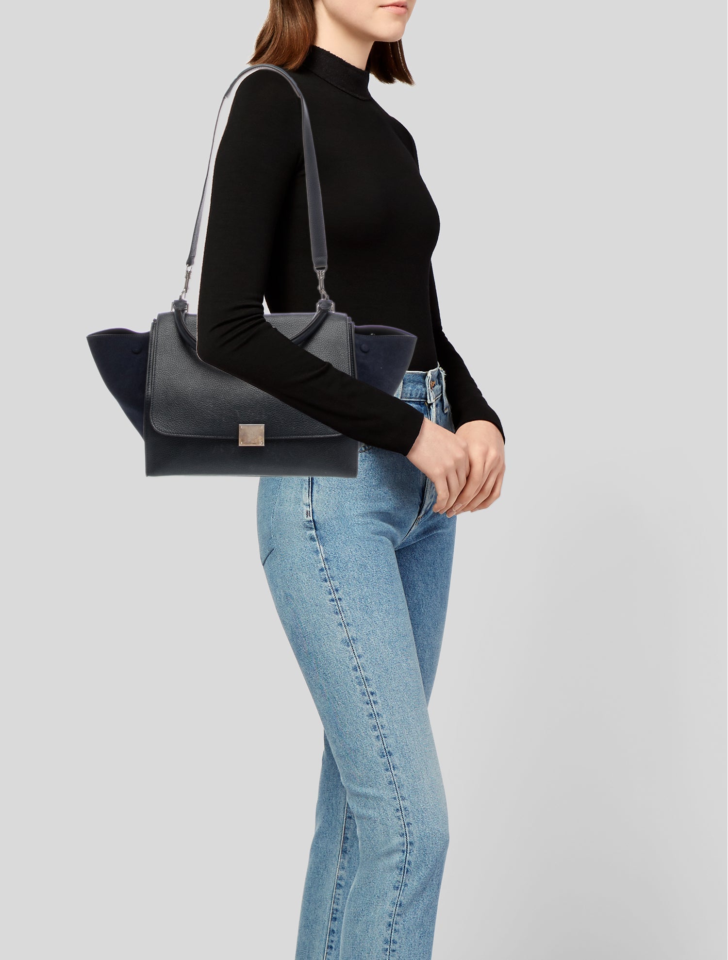 Celine Leather Trapeze Medium