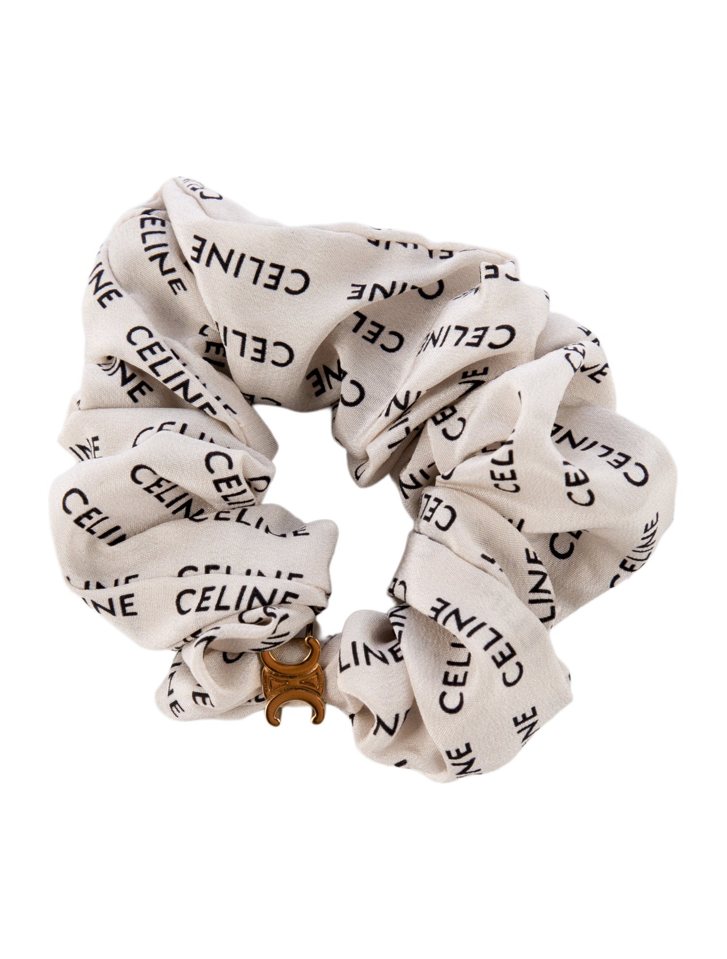 Celine silk scrunchy