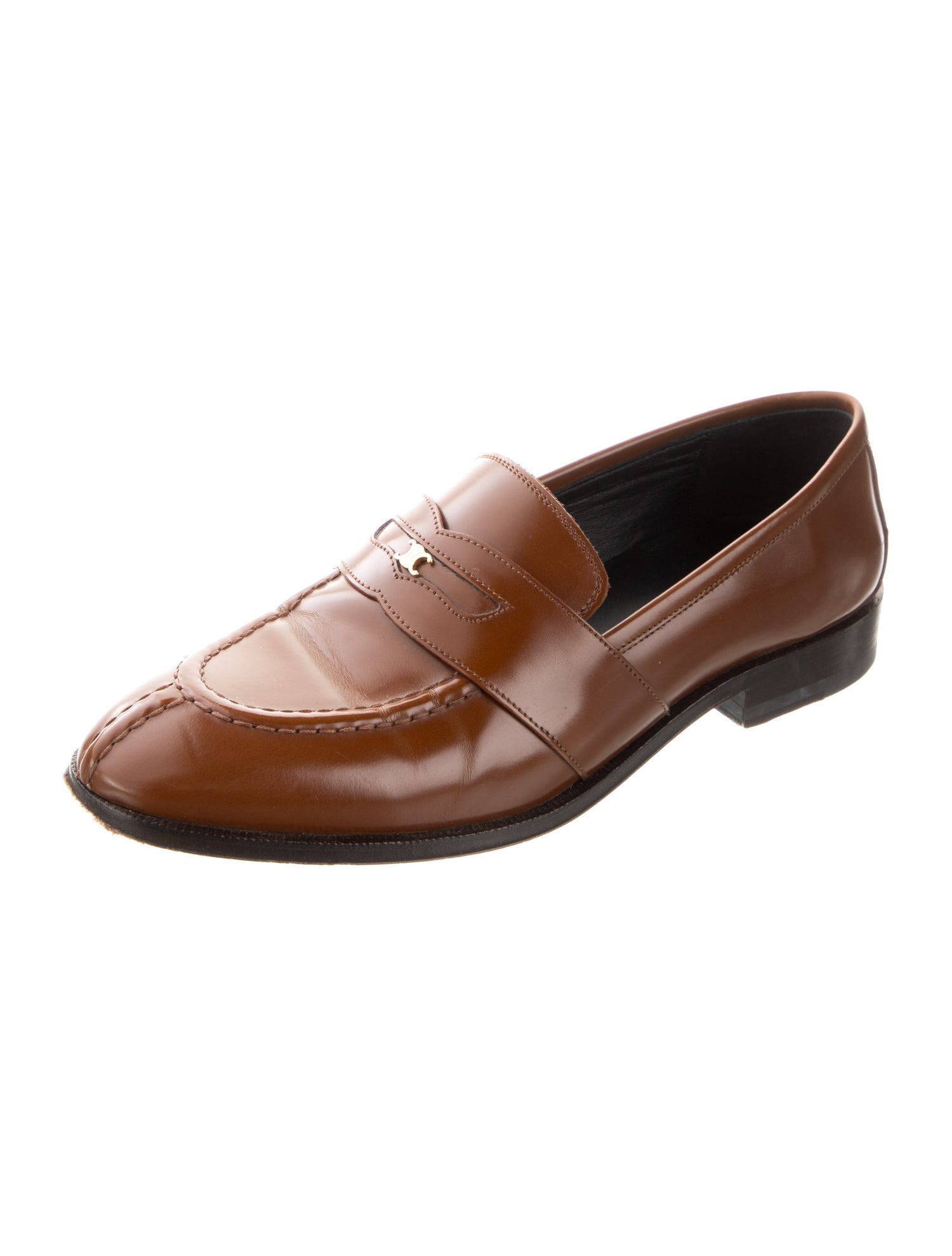 Celine Leather Loafers