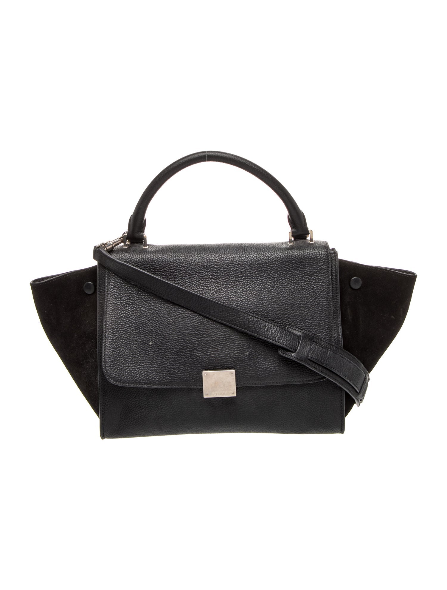Celine Leather Trapeze Small