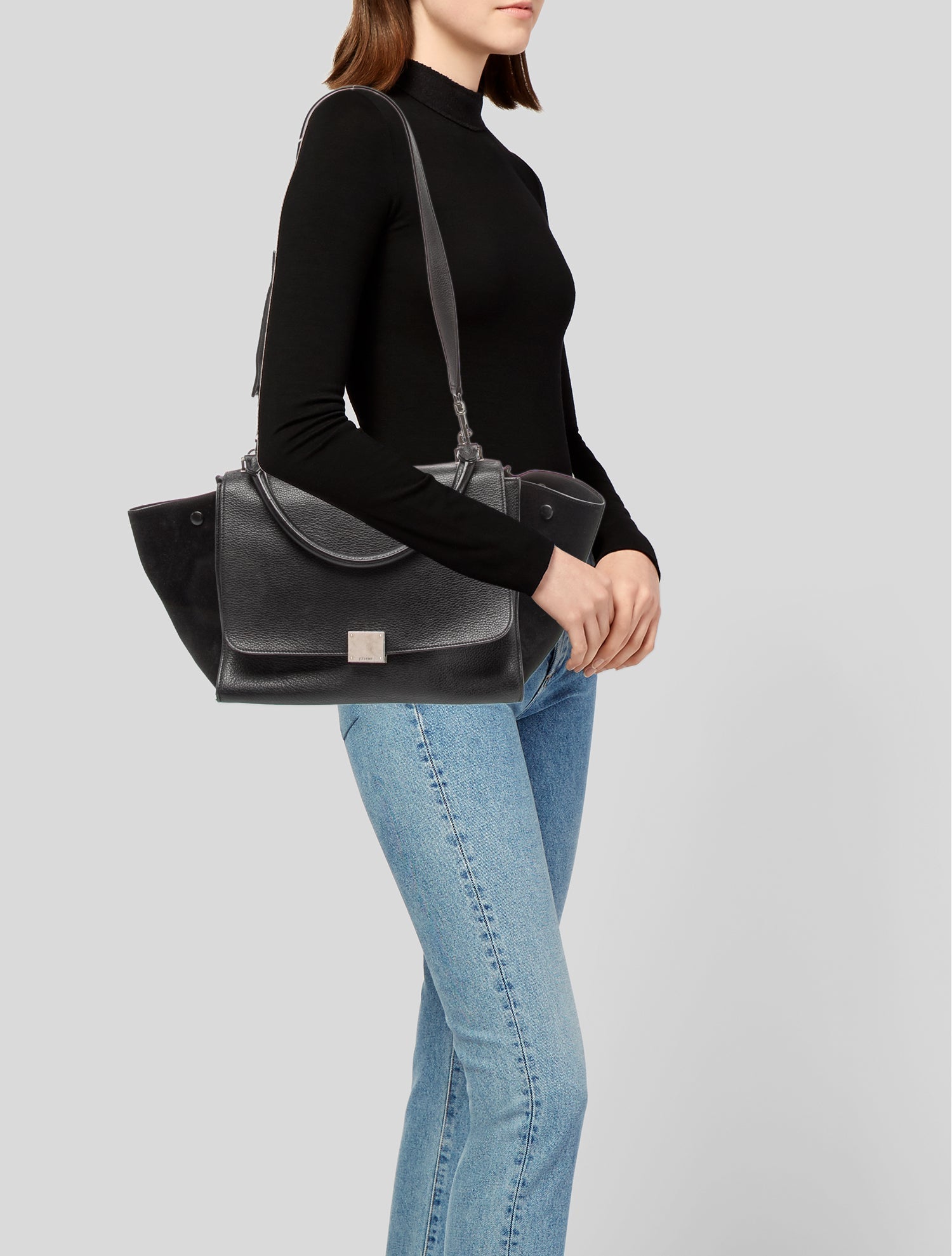 Celine Calfskin Trapeze Medium