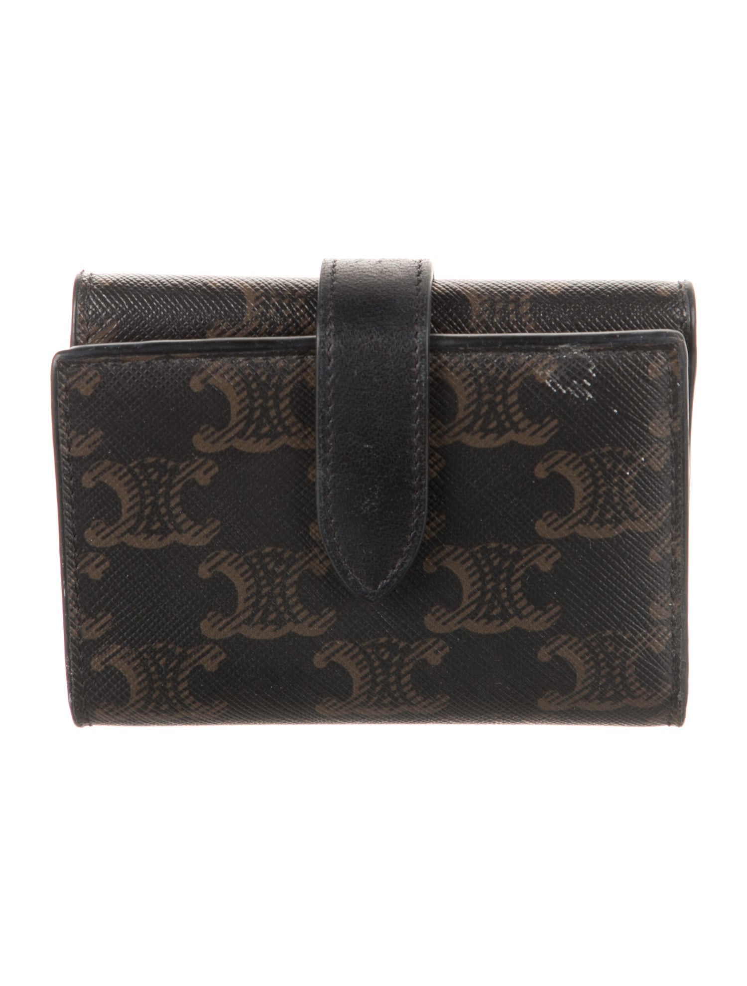 Celine 2021 Triomphe Compact Wallet