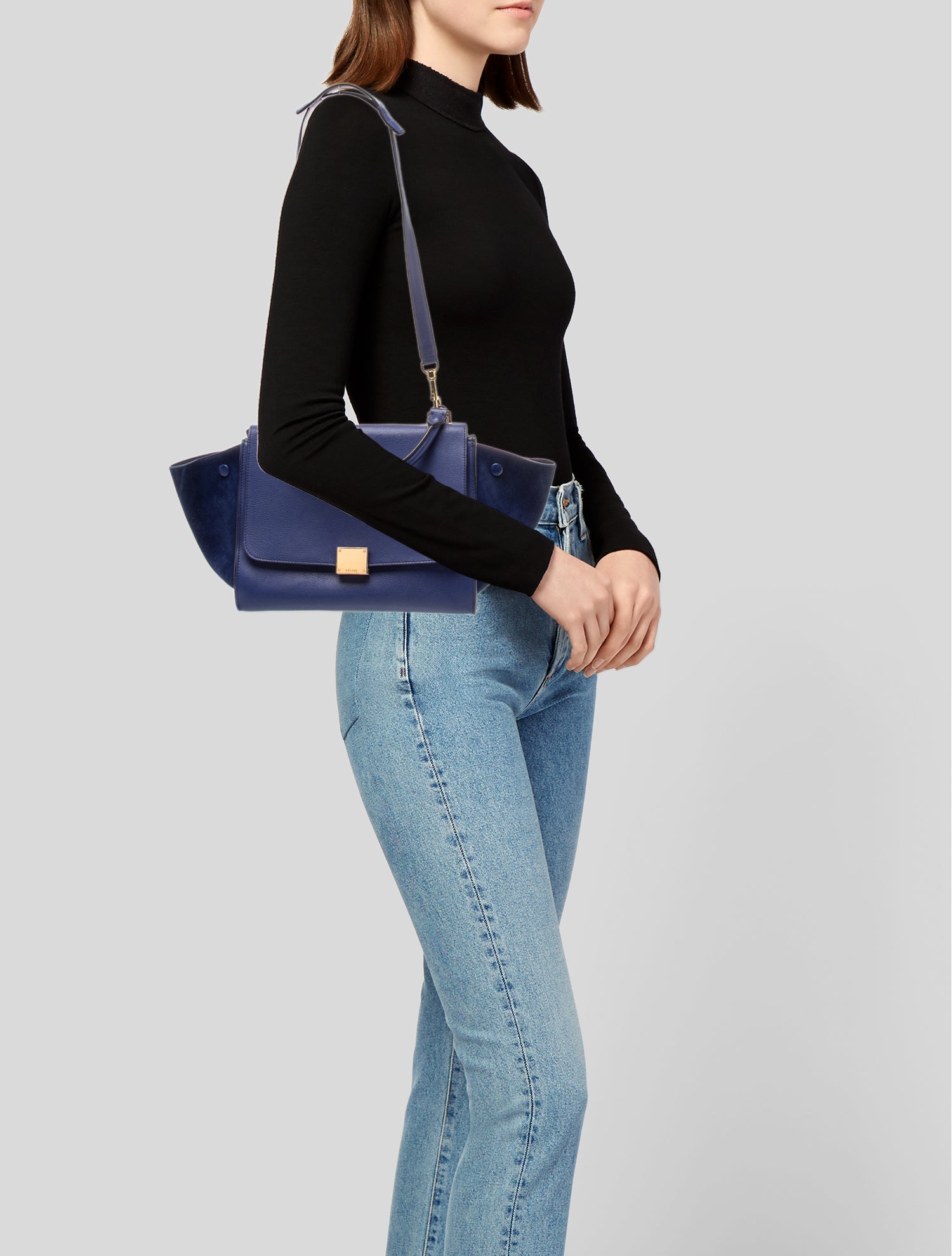 Celine Leather Trapeze Medium