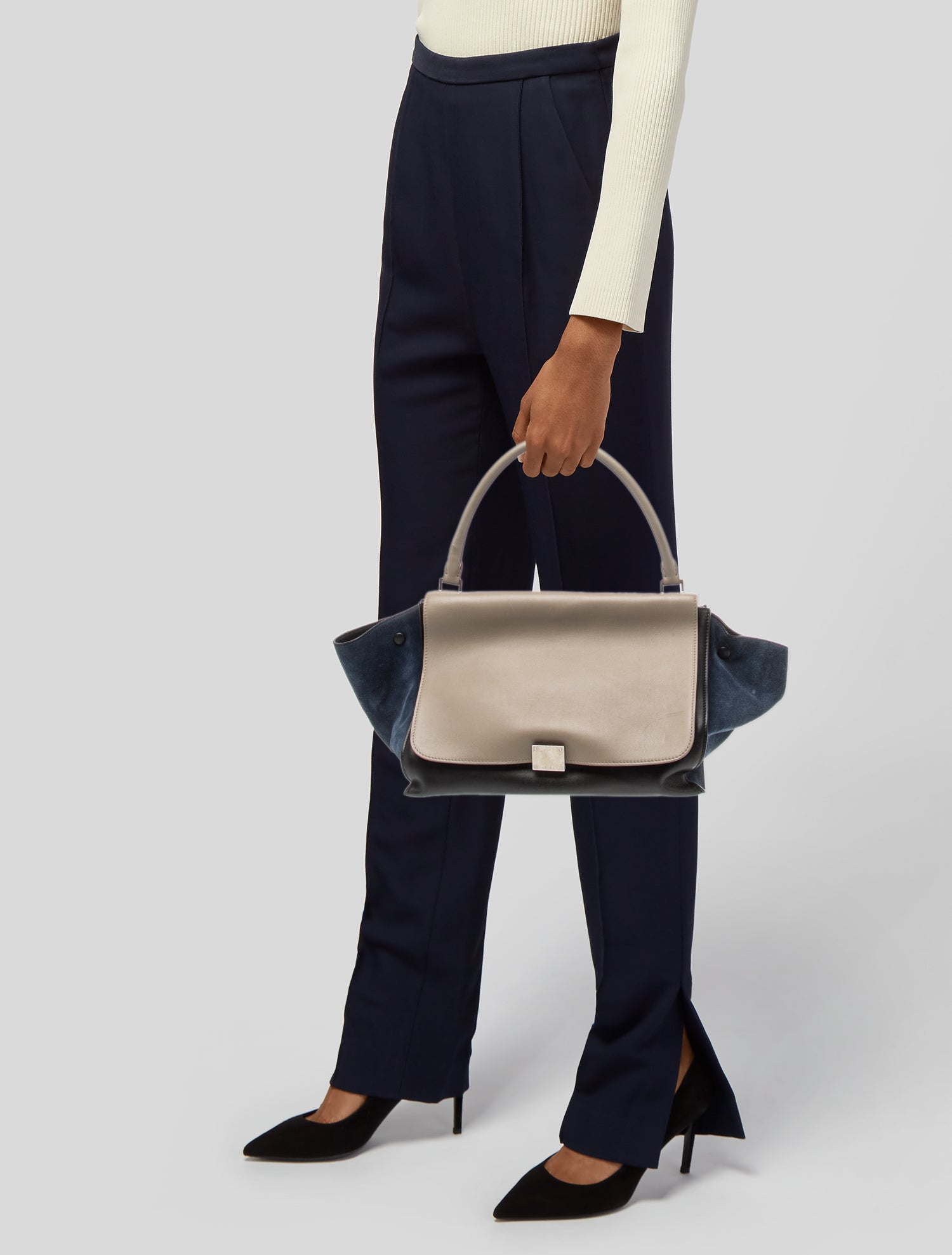 Celine Leather Trapeze Medium