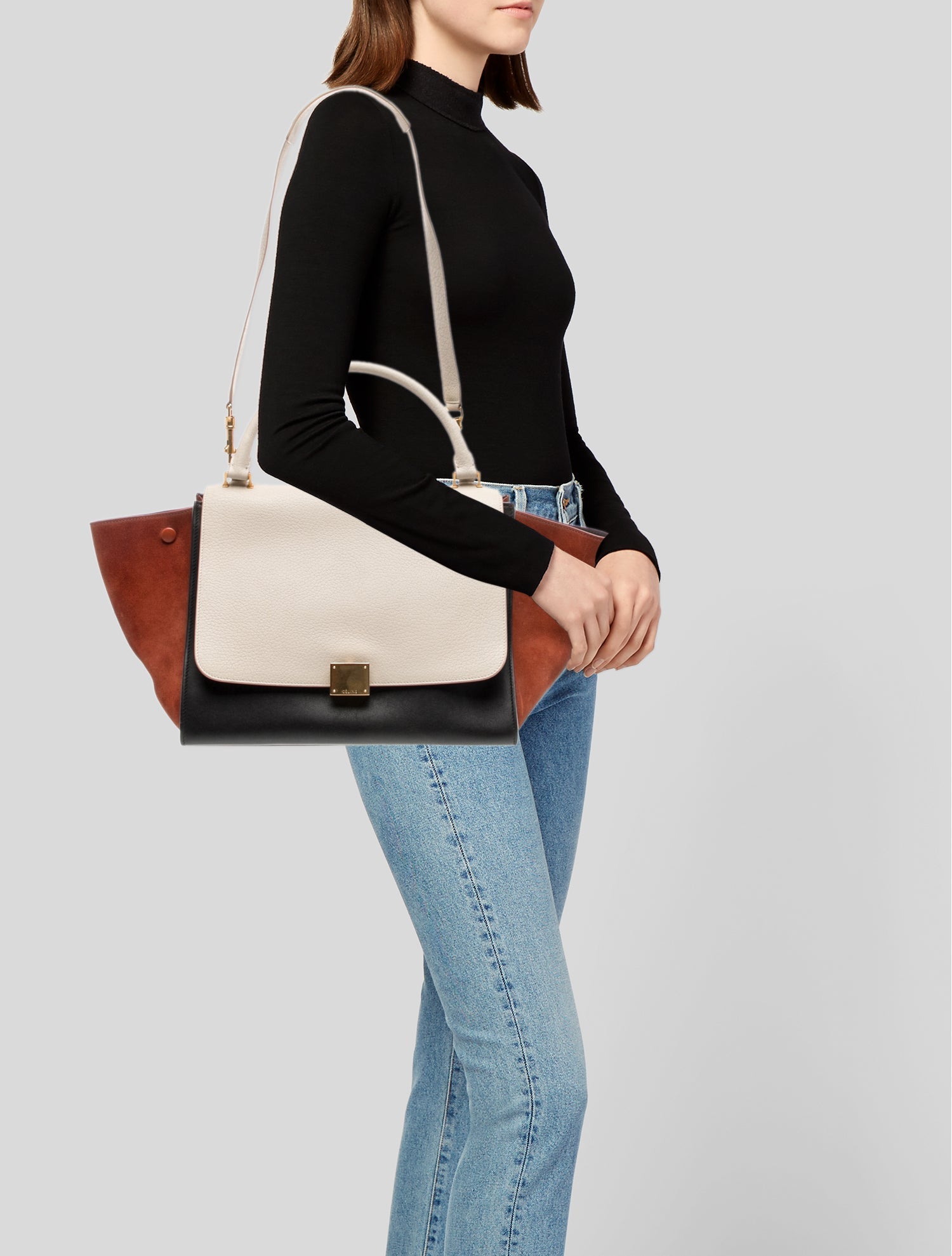 Celine Leather Trapeze Medium