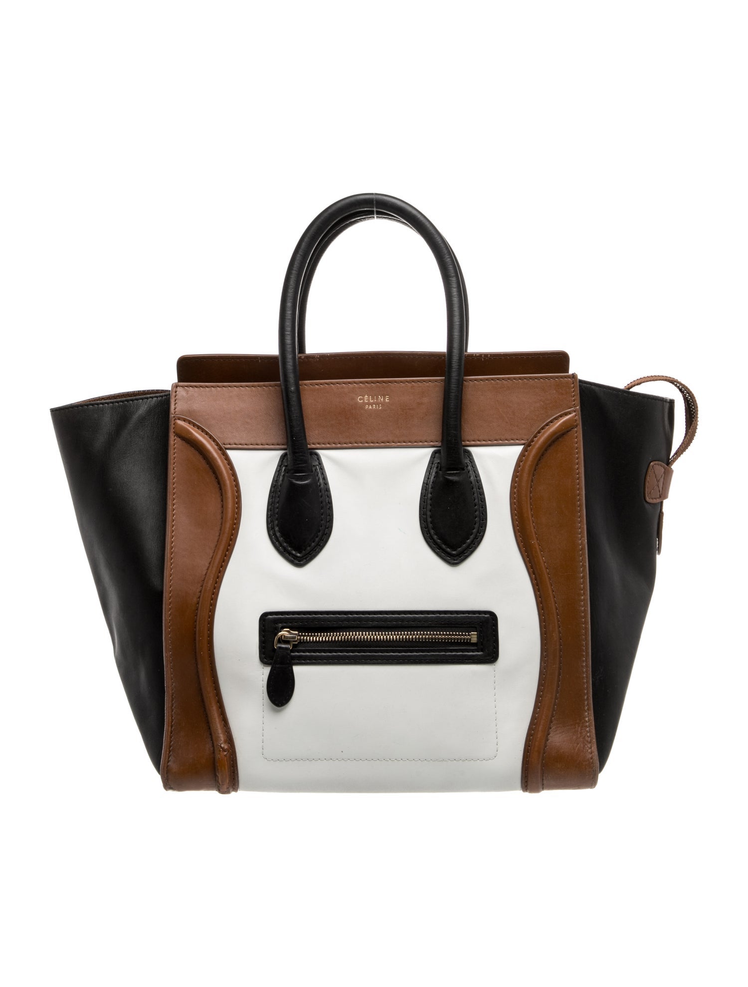 Celine Leather Luggage Mini
