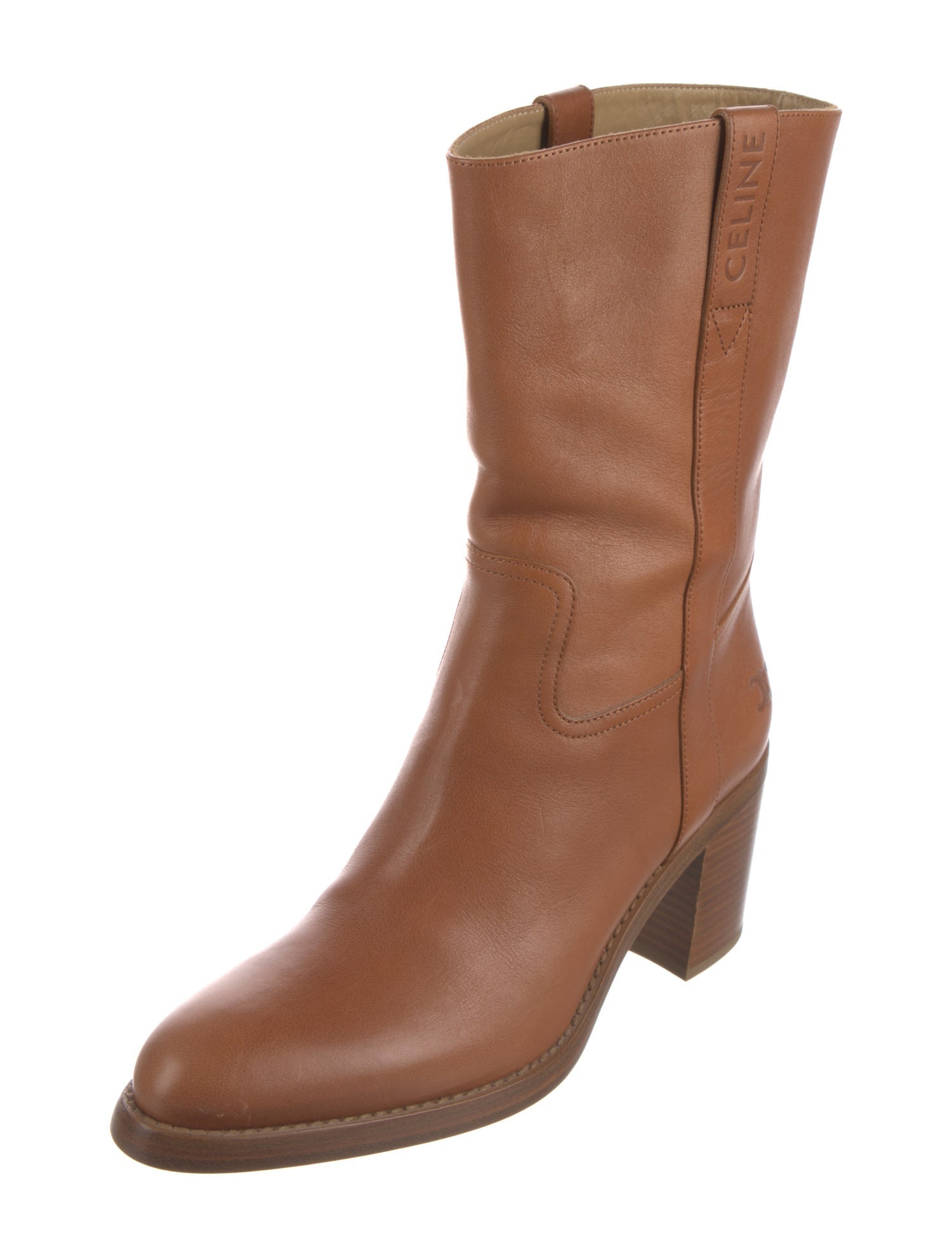 Celine Leather Boots w/ Tags