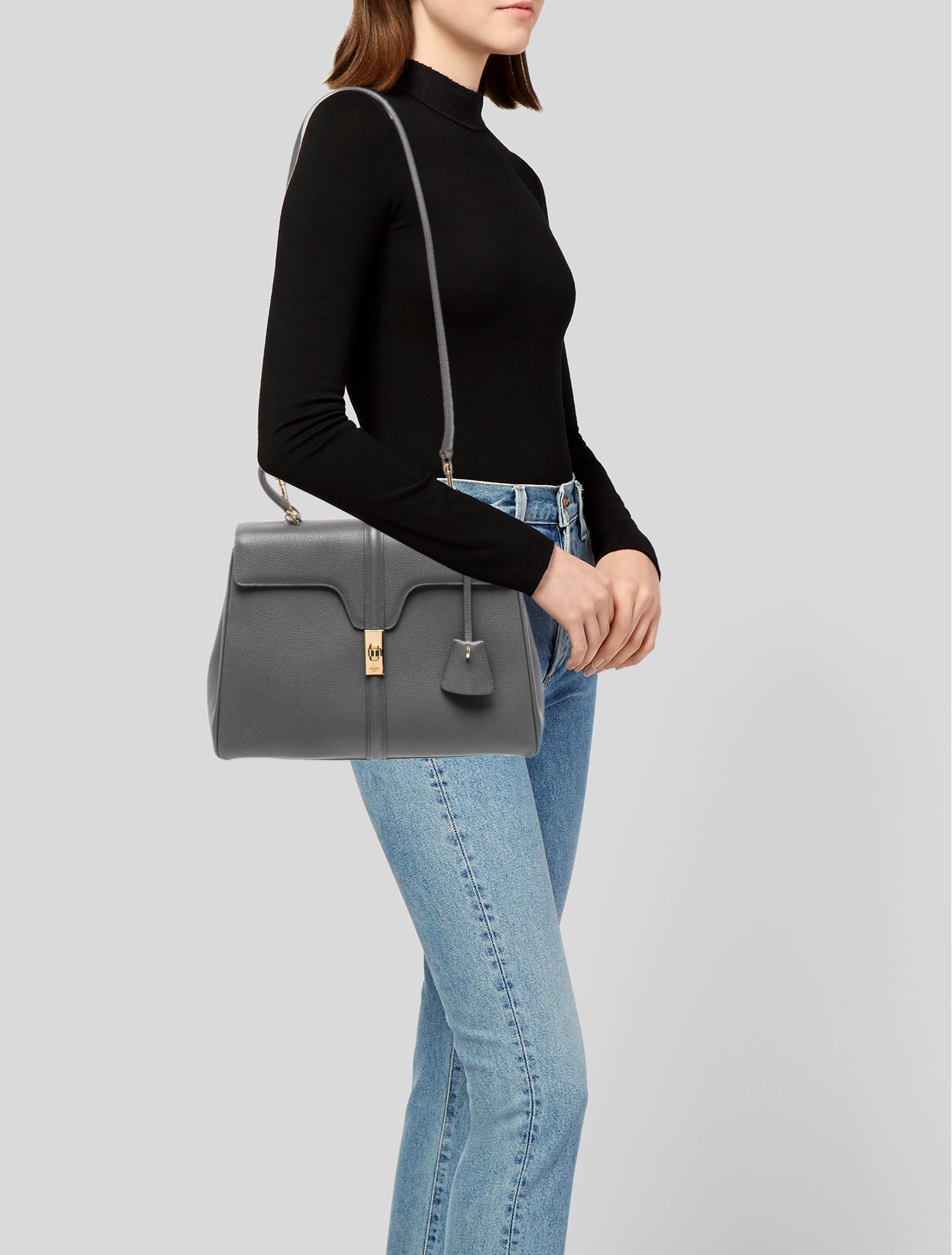Celine Leather 16 Bag Medium