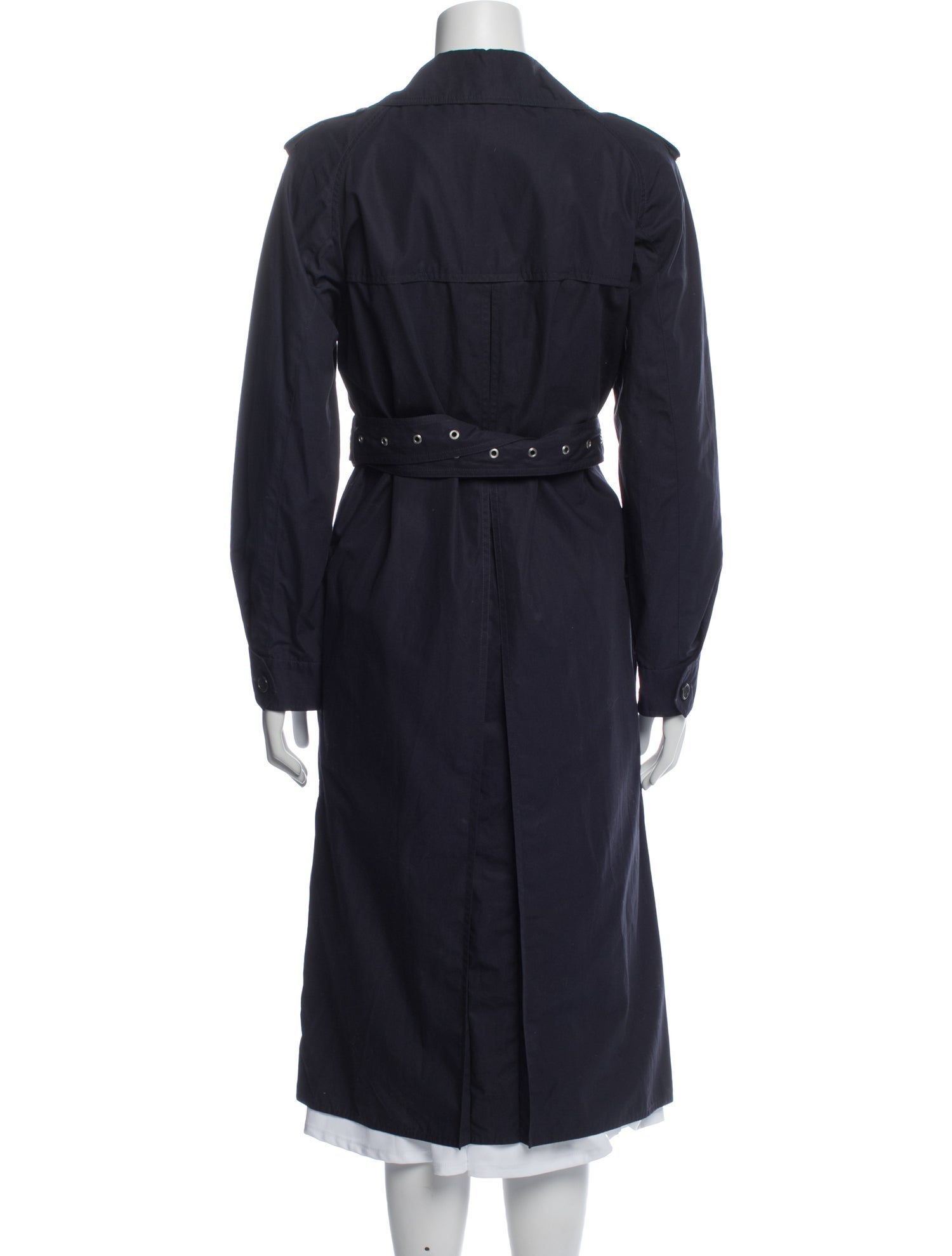 Celine Trench Coat - Blue Coats, Clothing - CEL397161 | The RealReal