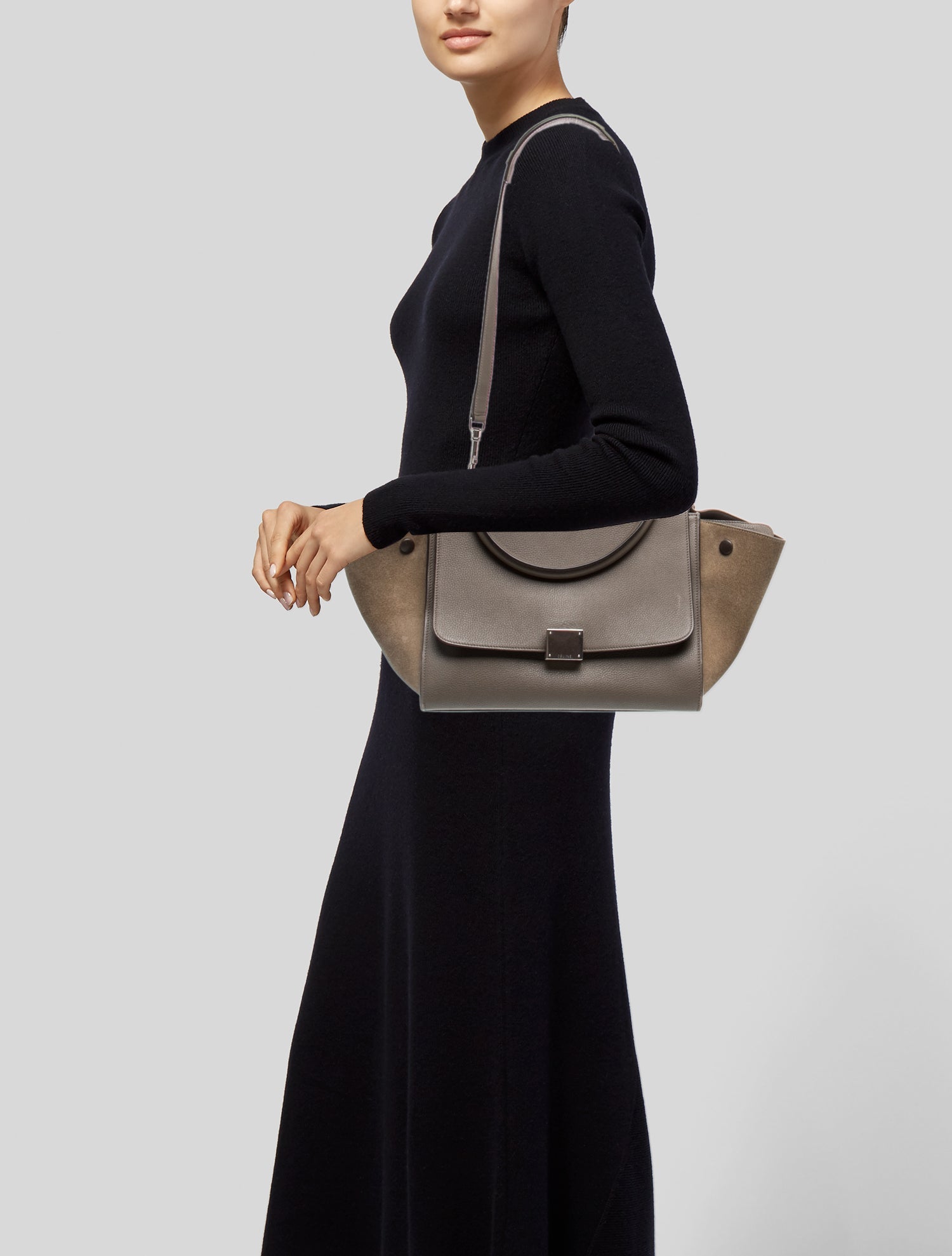 Celine Leather Trapeze Medium