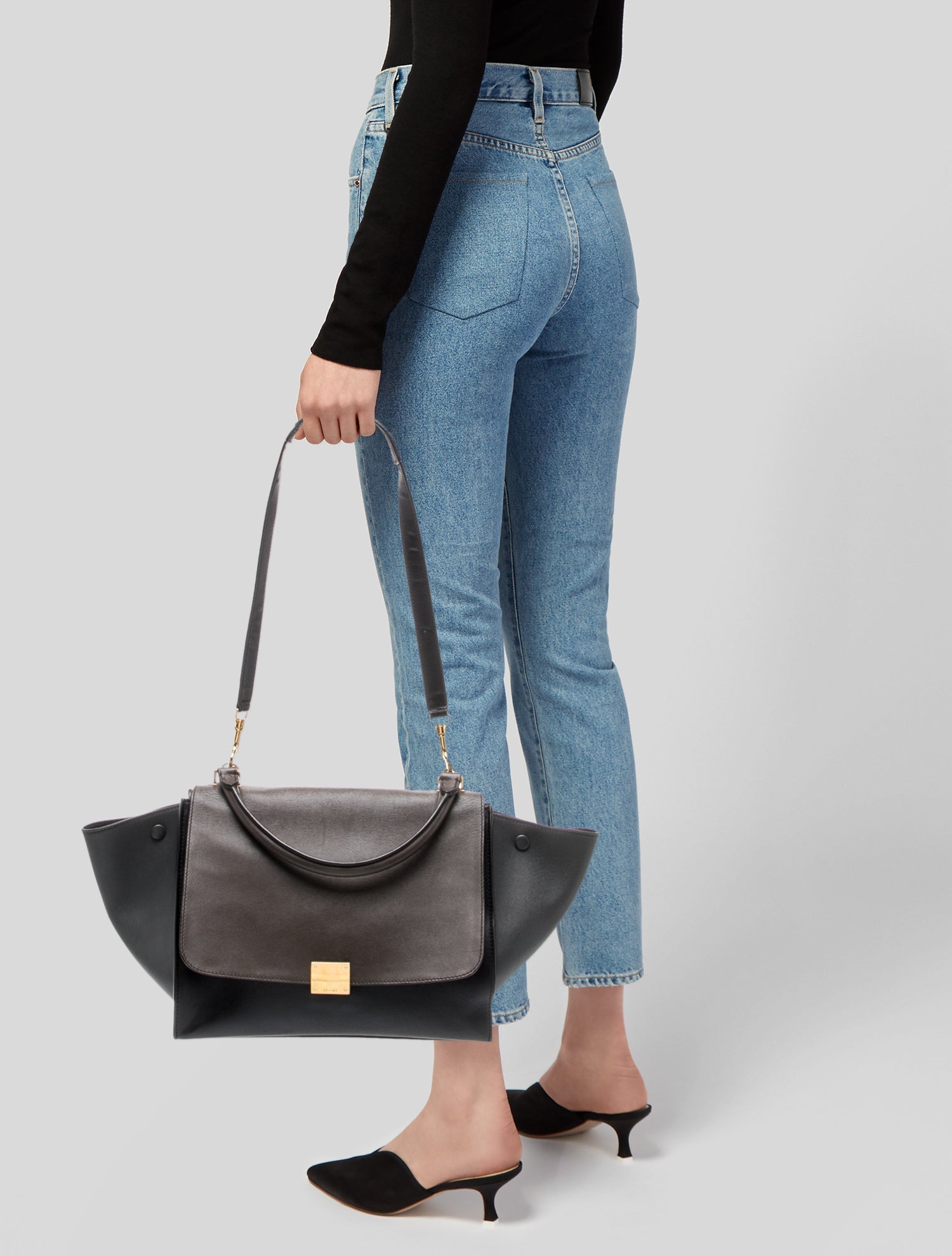 Celine Leather Trapeze Medium
