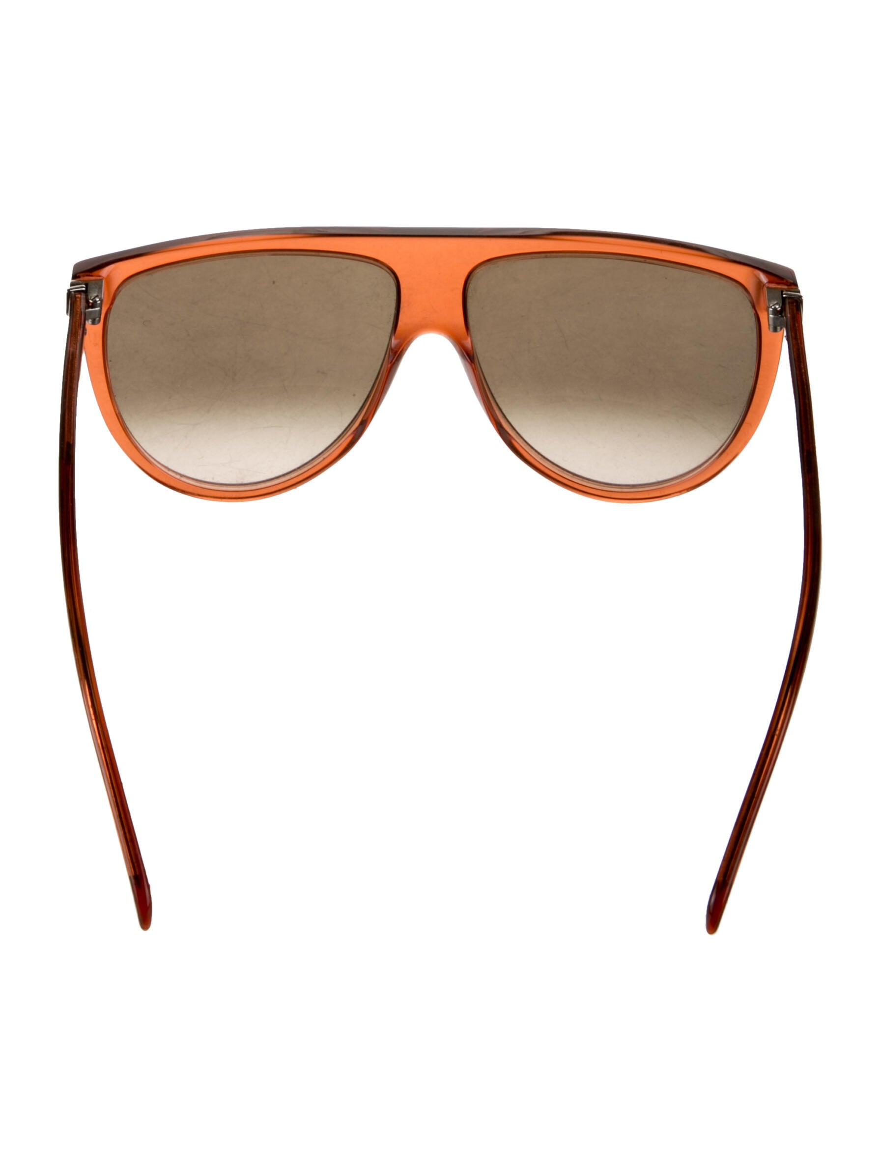 Celine 2010's Thin Shadow Sunglasses - Brown Sunglasses