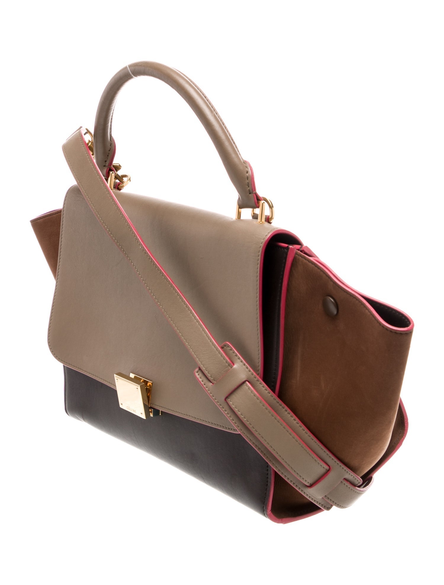 Celine Leather Trapeze Medium