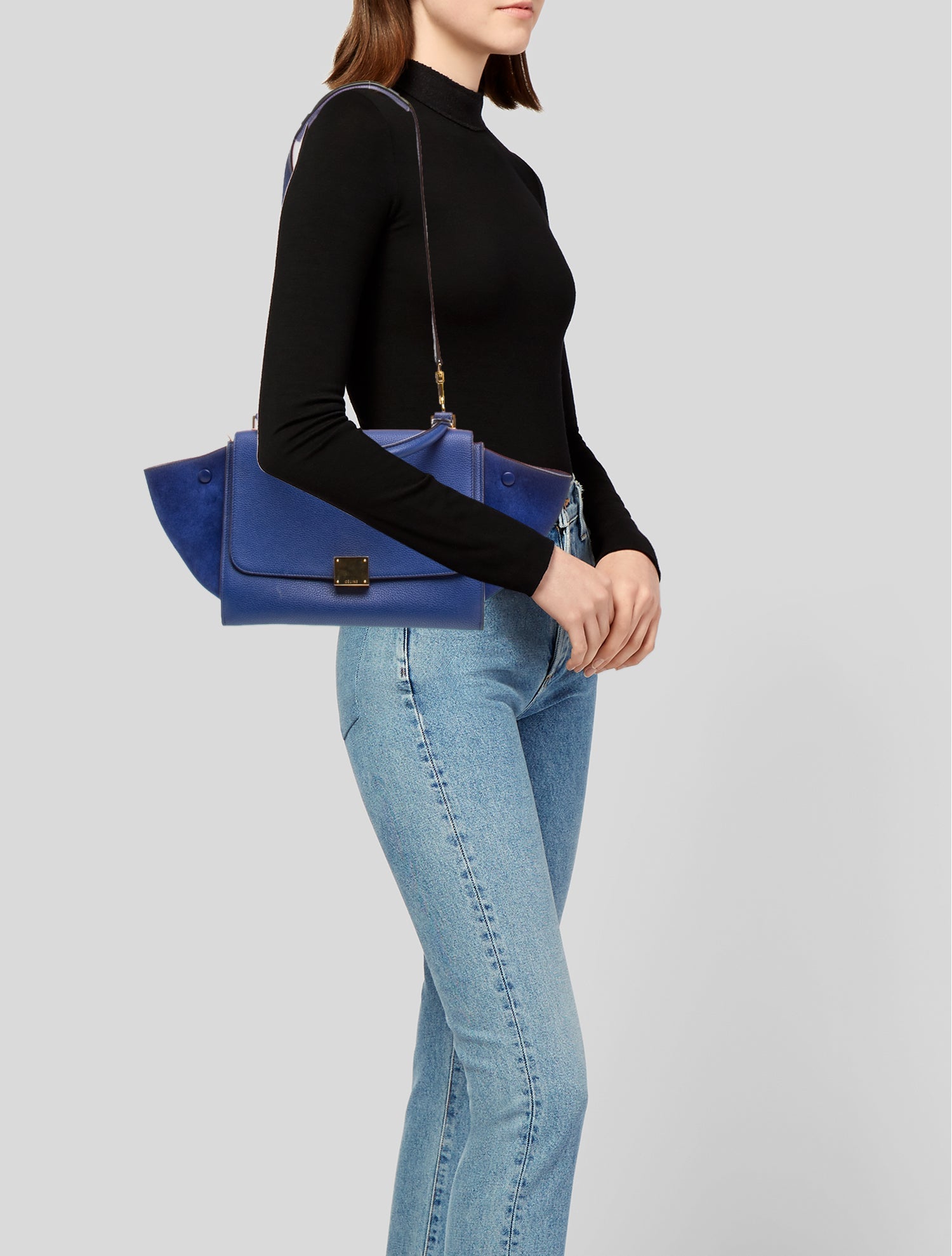 Celine Leather Trapeze Medium