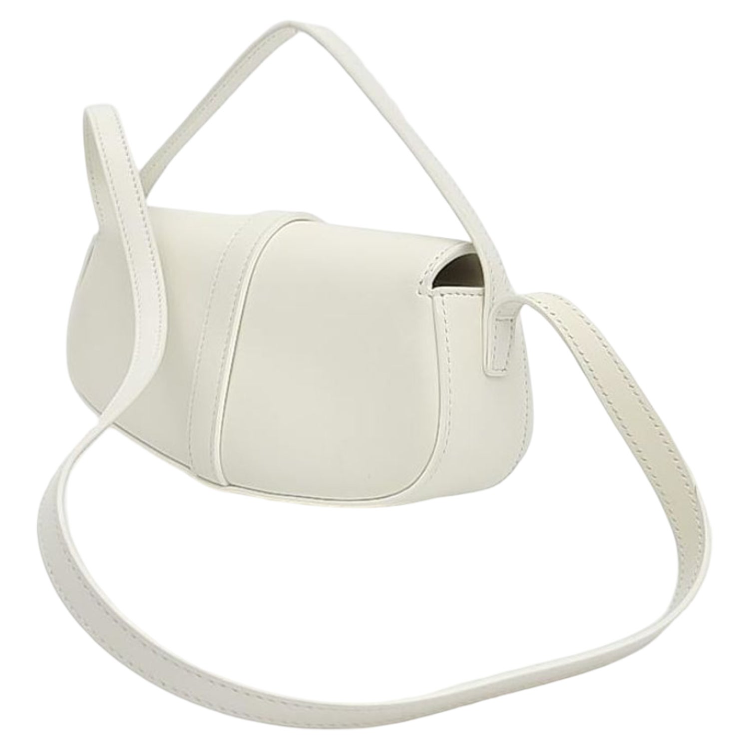 Celine Leather Clutch On Strap