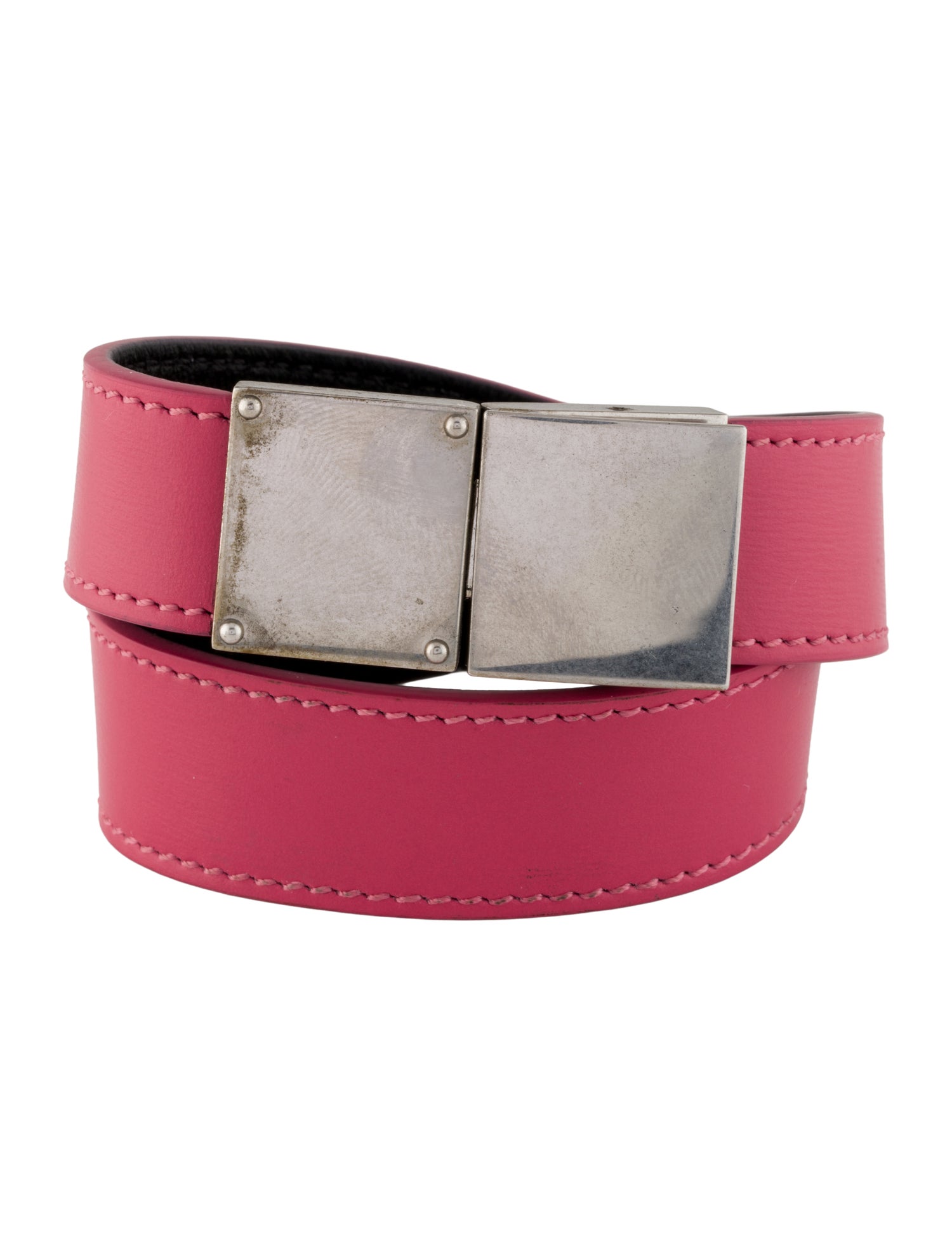 Celine Calfskin Double Strap Bracelet