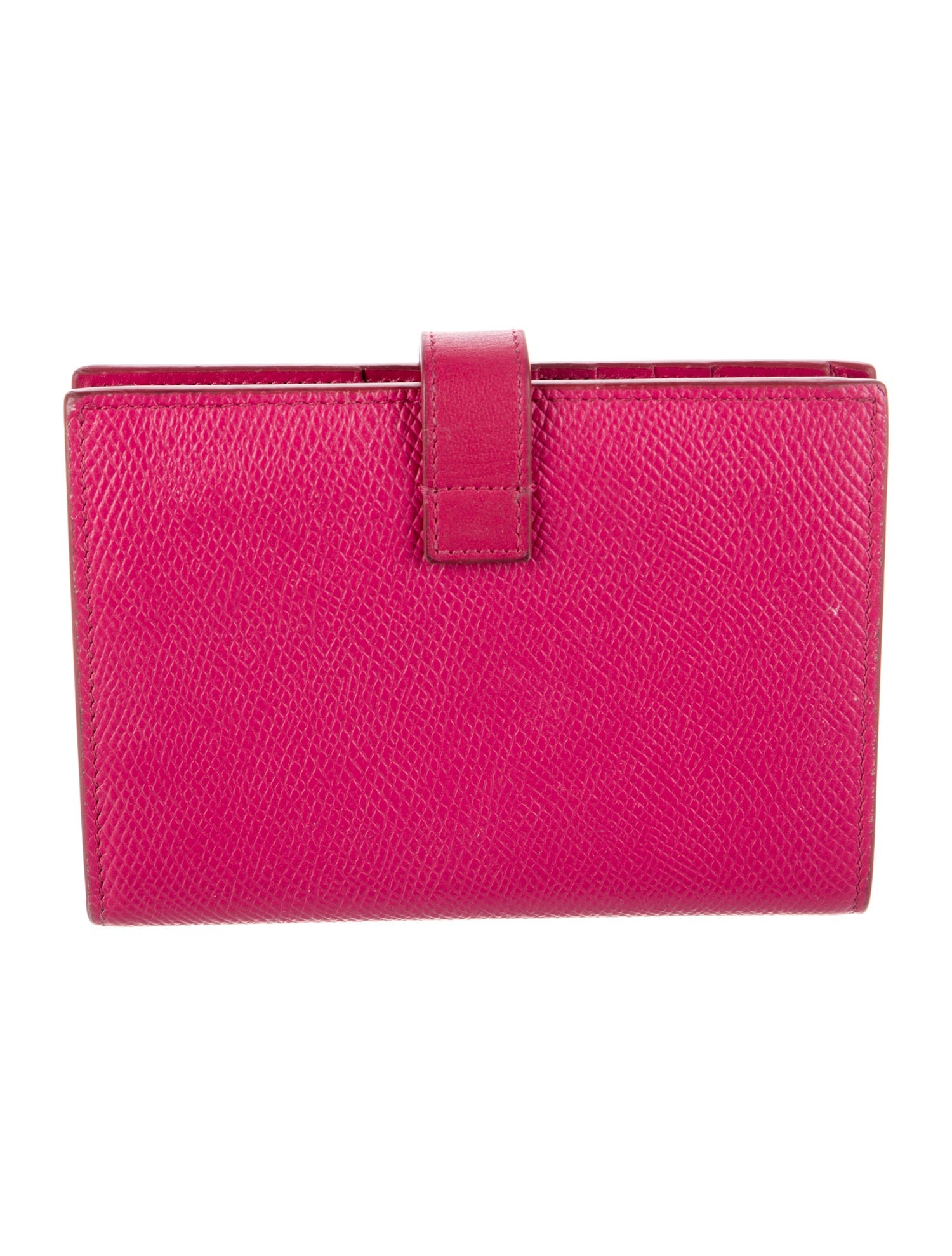 Celine 1003188 Leather Compact Wallet