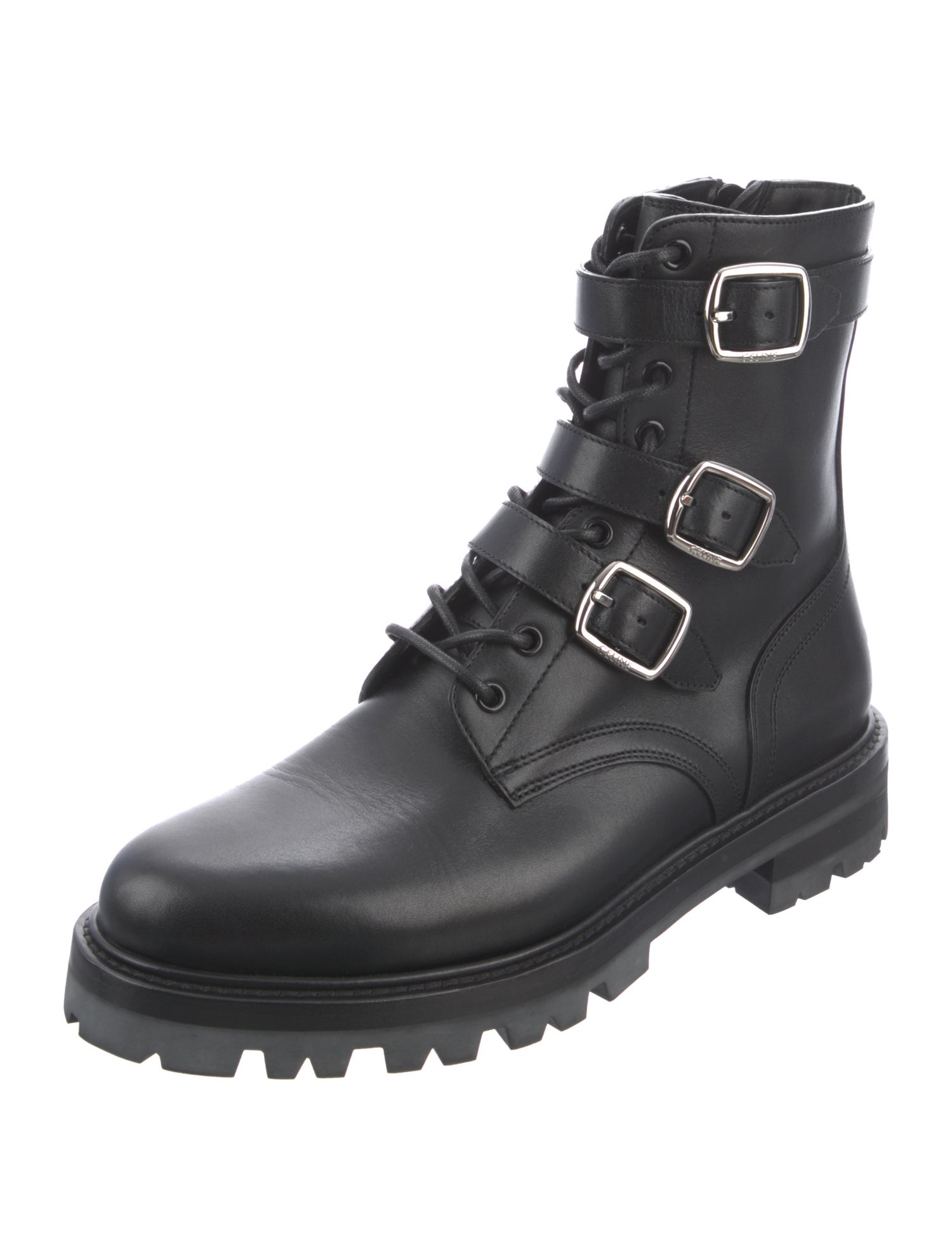 Celine Leather Hiking Boots