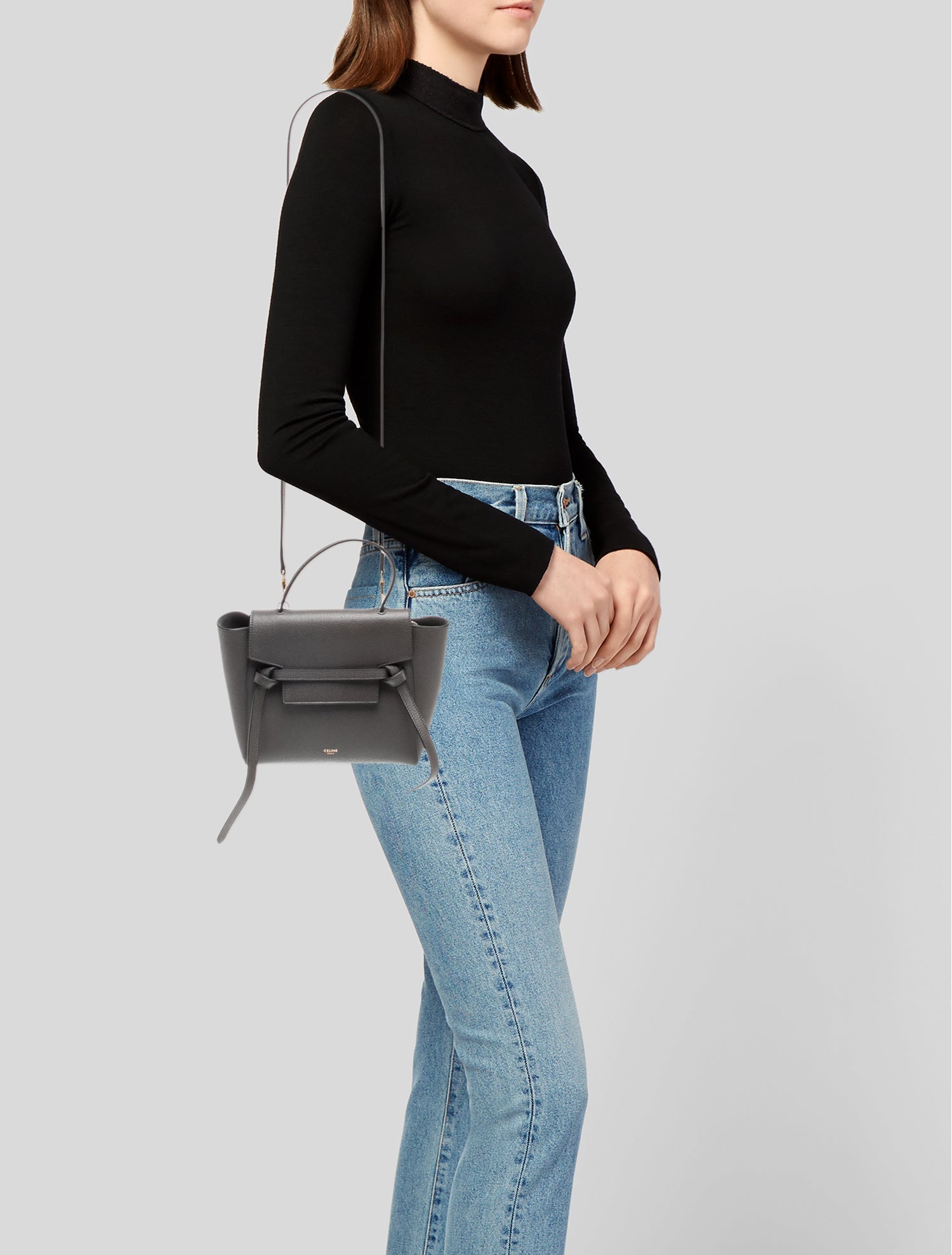 Celine Leather Belt Bag Nano