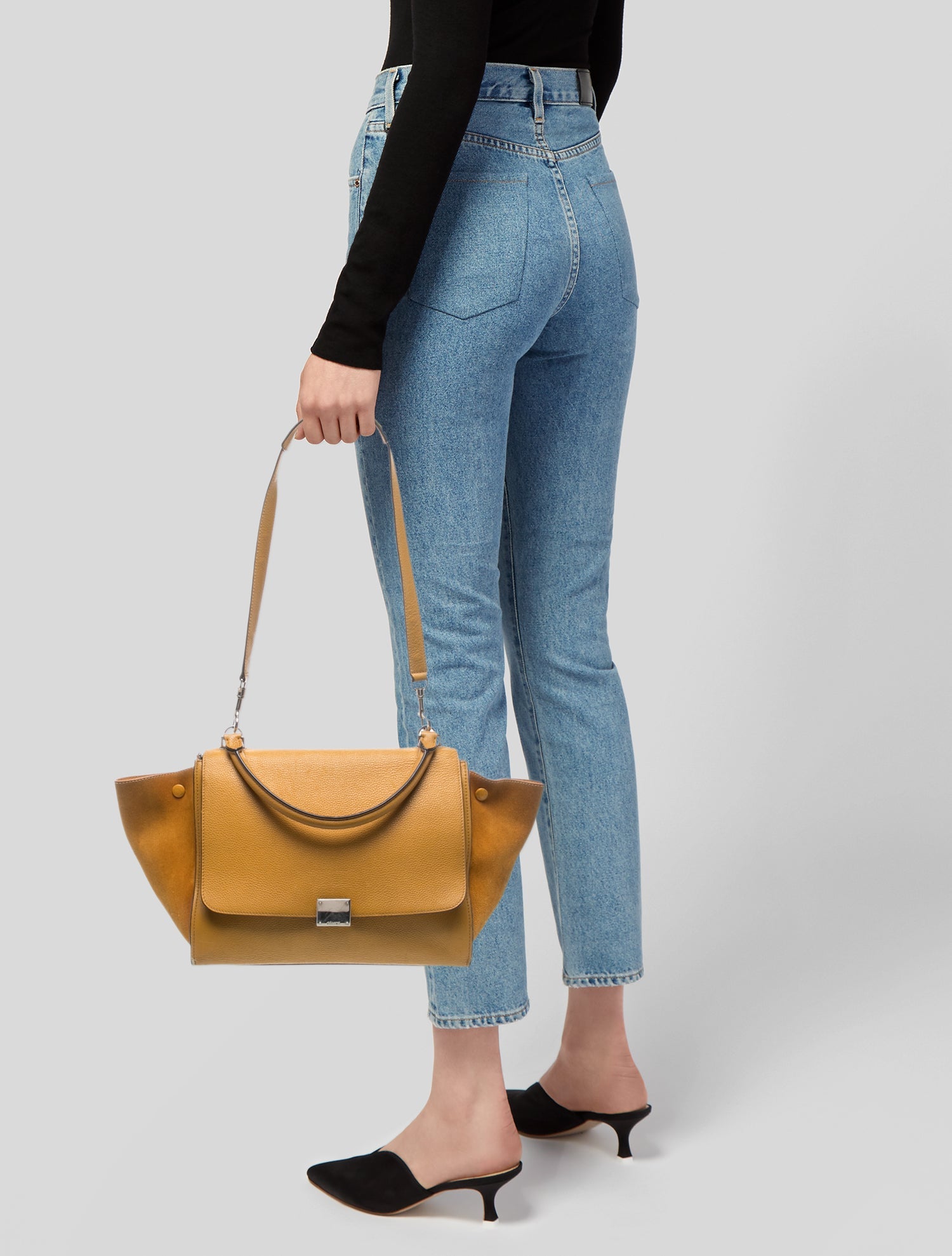 Celine Leather Trapeze Medium