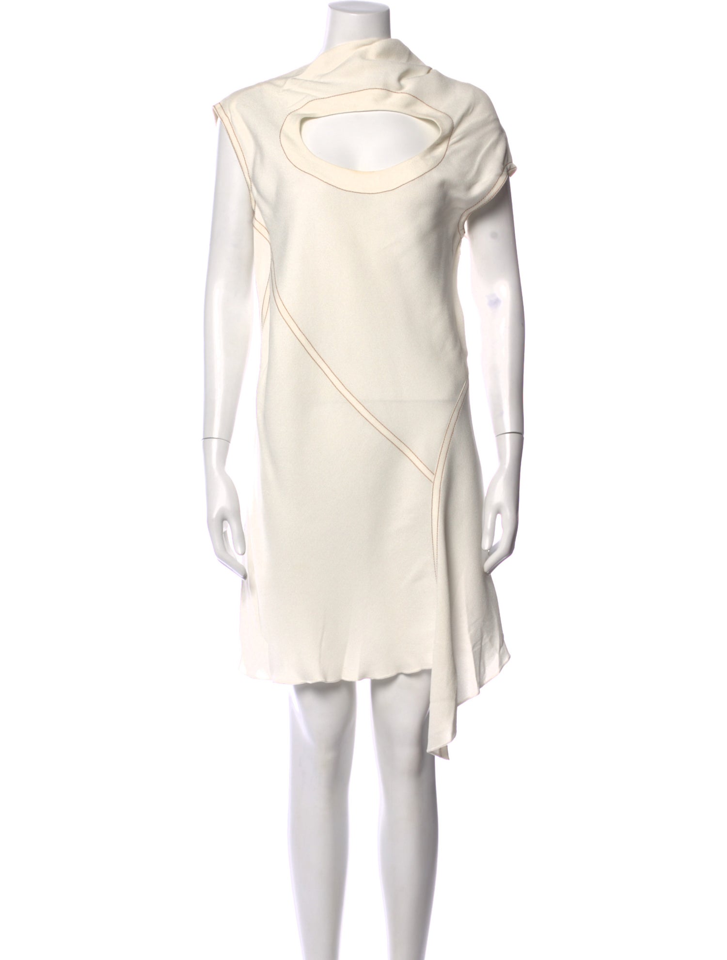Celine Asymmetrical Mini Dress